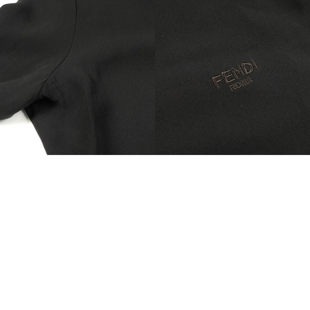 Fendi Fendi Fendi Silk Polo Shirt Textile Tops DUTY FREE for USA Size ONE SIZE - 10 Thumbnail