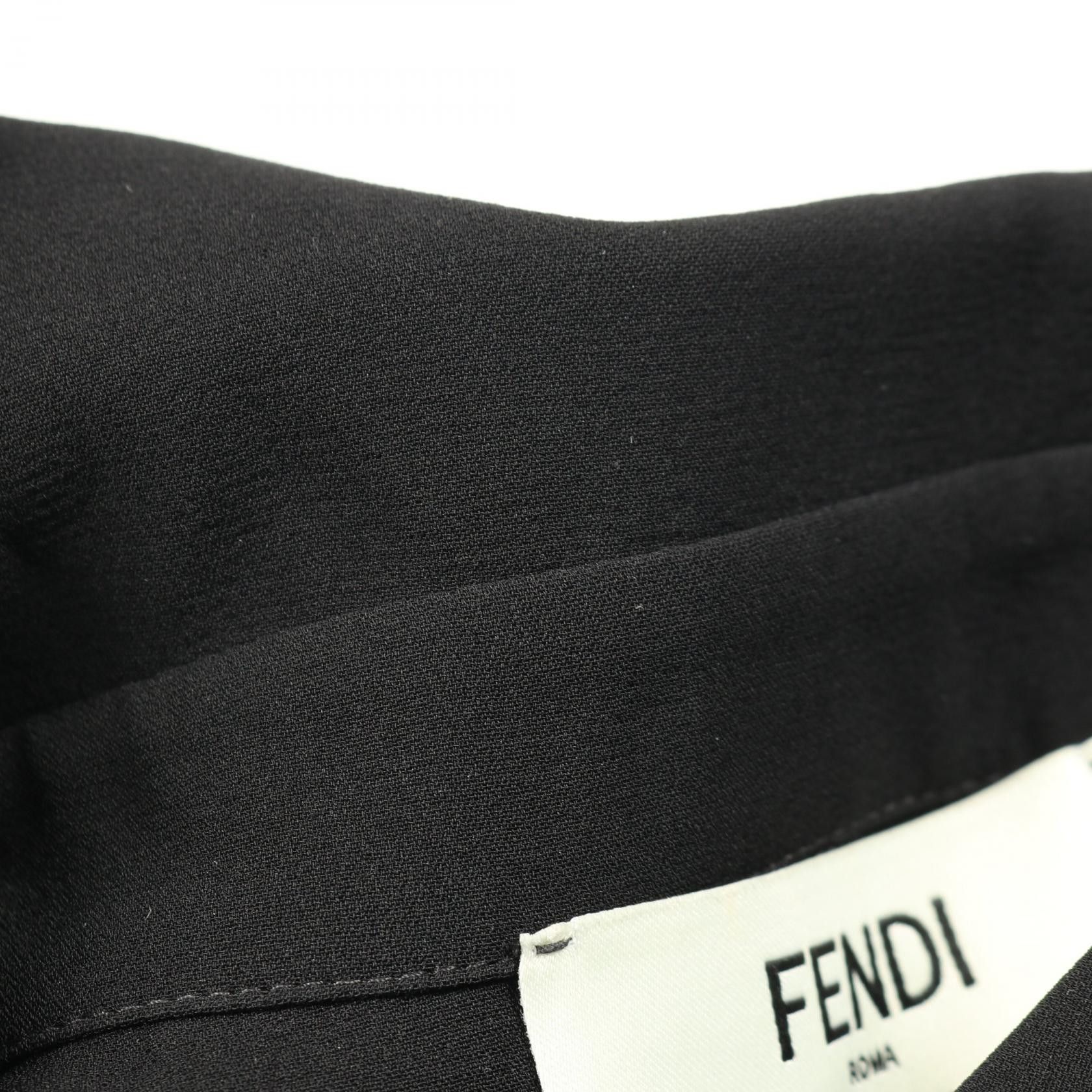 Fendi Fendi Fendi Silk Polo Shirt Textile Tops DUTY FREE for USA Size ONE SIZE - 6 Thumbnail