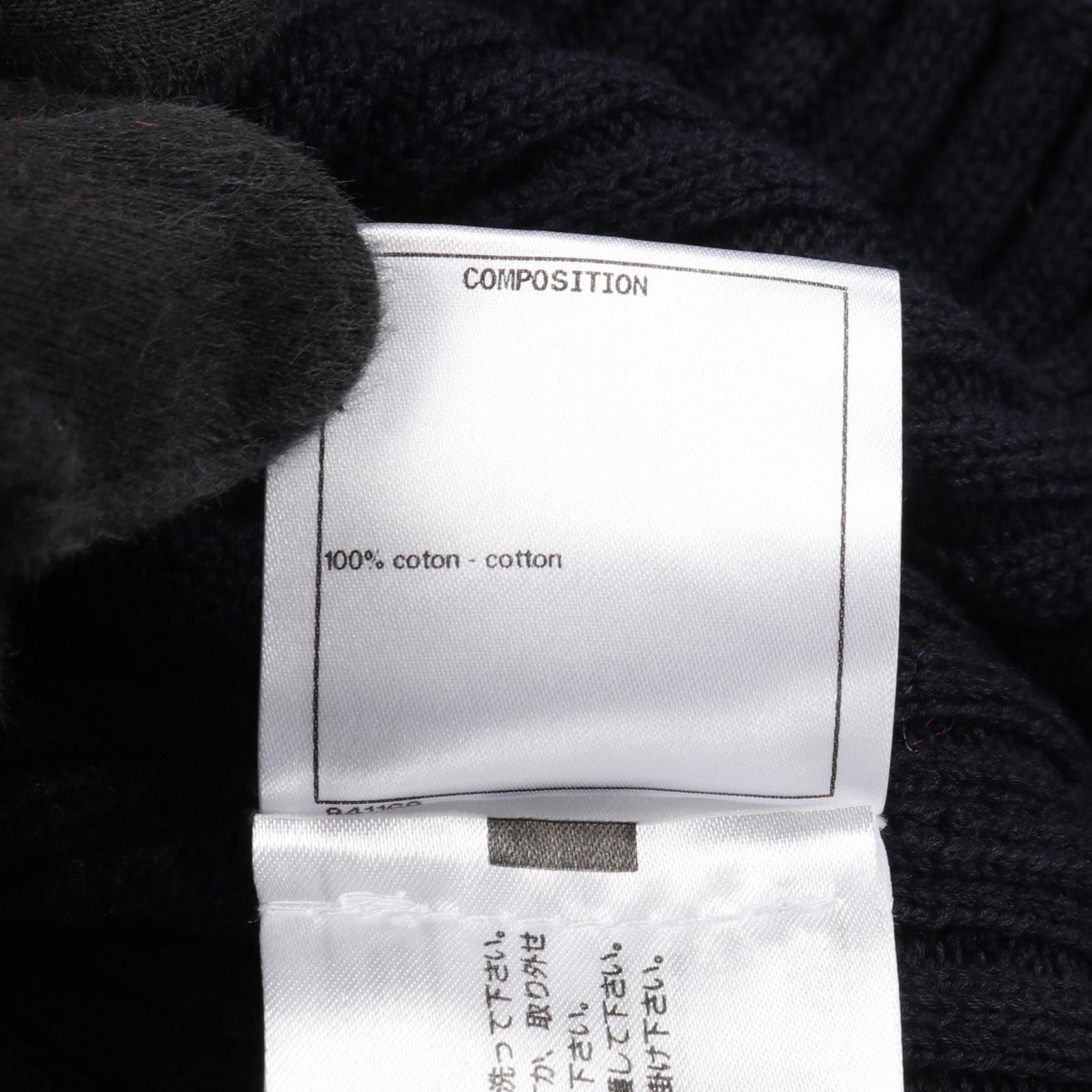 Chanel Chanel Chanel Coco Mark Button Cotton Cardigan Textile Tops DUTY FREE for USA Size ONE SIZE - 4 Thumbnail