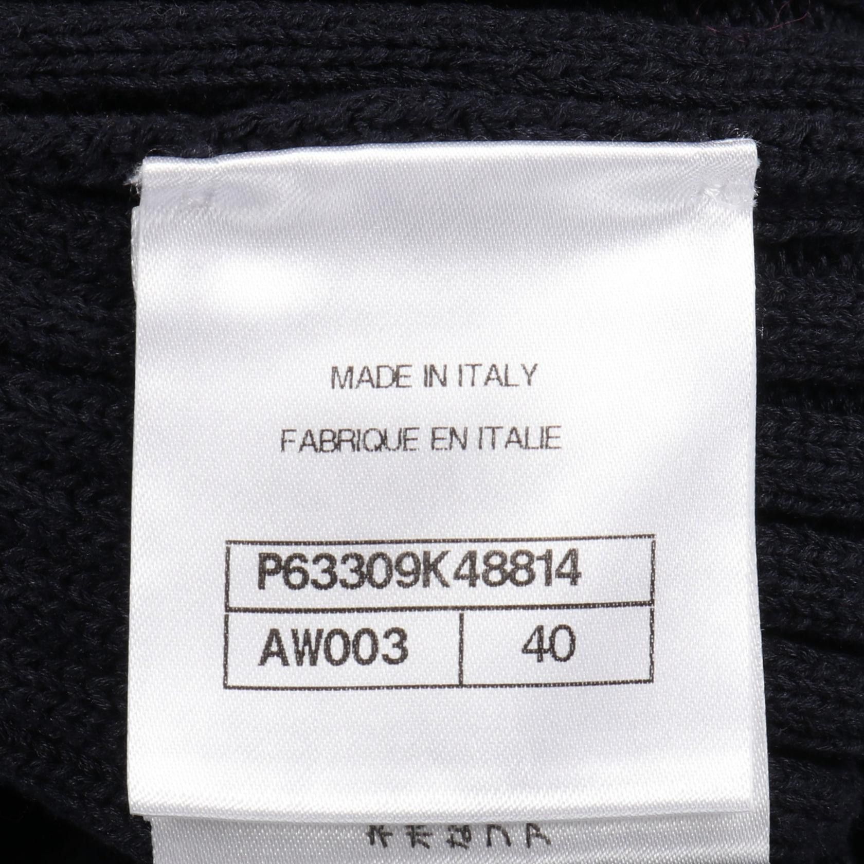 Chanel Chanel Chanel Coco Mark Button Cotton Cardigan Textile Tops DUTY FREE for USA Size ONE SIZE - 5 Thumbnail