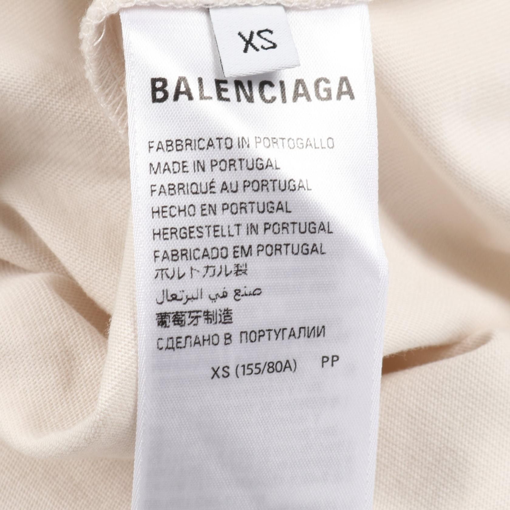 Balenciaga Balenciaga Balenciaga Political Stencil Cotton Top Textile T-Shirts 764235 DUTY FREE for USA Size ONE SIZE - 5 Thumbnail