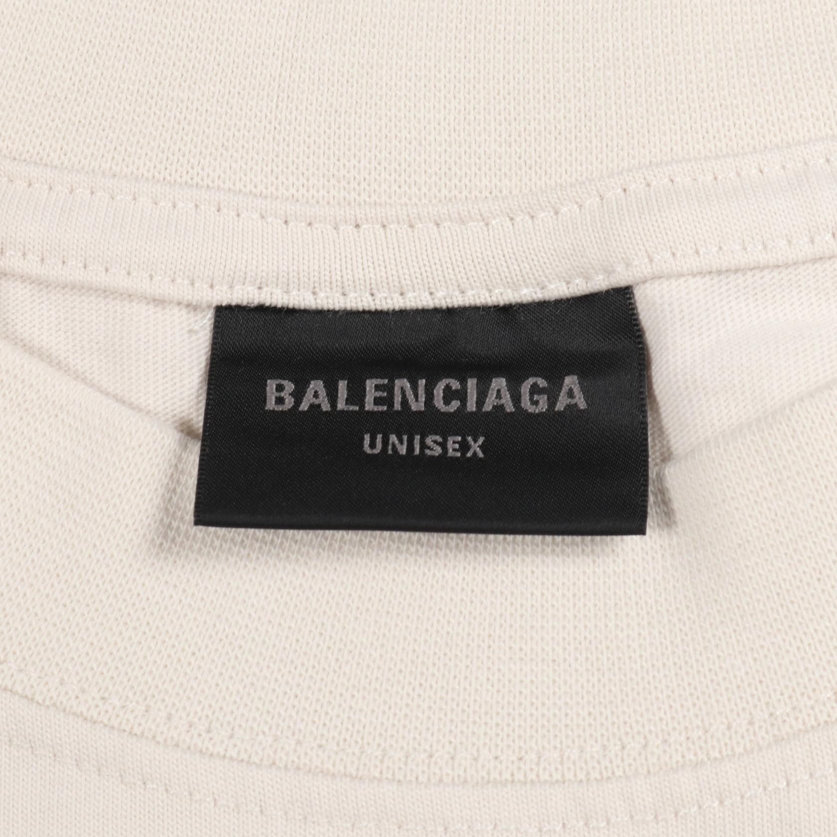 Balenciaga Balenciaga Balenciaga Political Stencil Cotton Top Textile T-Shirts 764235 DUTY FREE for USA Size ONE SIZE - 3 Thumbnail