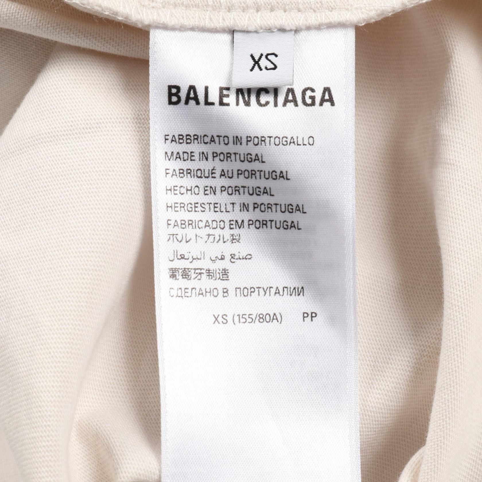 Balenciaga Balenciaga Balenciaga Political Stencil Cotton Top Textile T-Shirts 764235 DUTY FREE for USA Size ONE SIZE - 5 Thumbnail