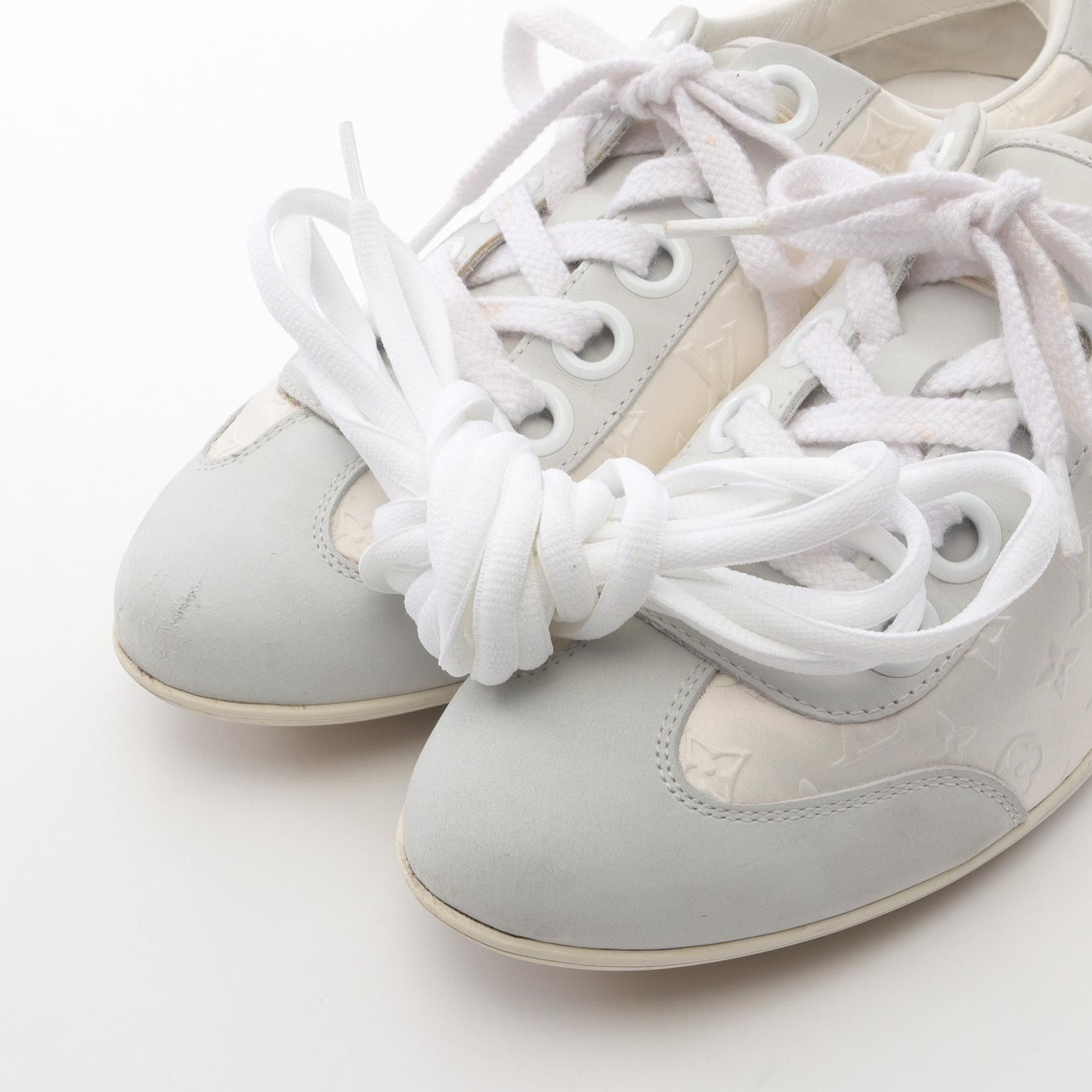 Louis Vuitton Louis Vuitton Louis Vuitton Monogram Sneakers Textile Shoes DUTY FREE for USA Size ONE SIZE - 7 Thumbnail
