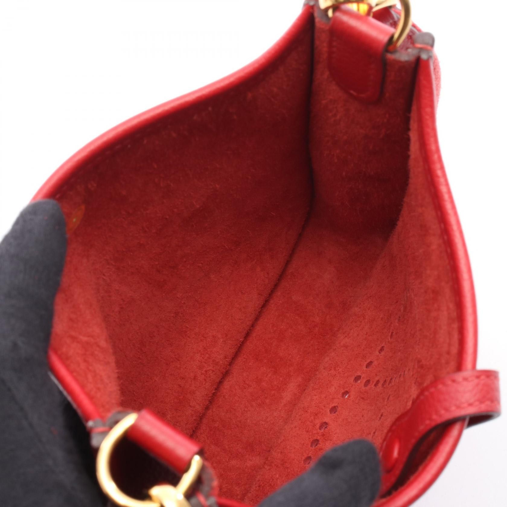 Hermes Hermes Hermes EvelyneTPM shoulder bag Leather Shoulder Bag Stamp D (2019) DUTY FREE for USA Size ONE SIZE - 3 Thumbnail