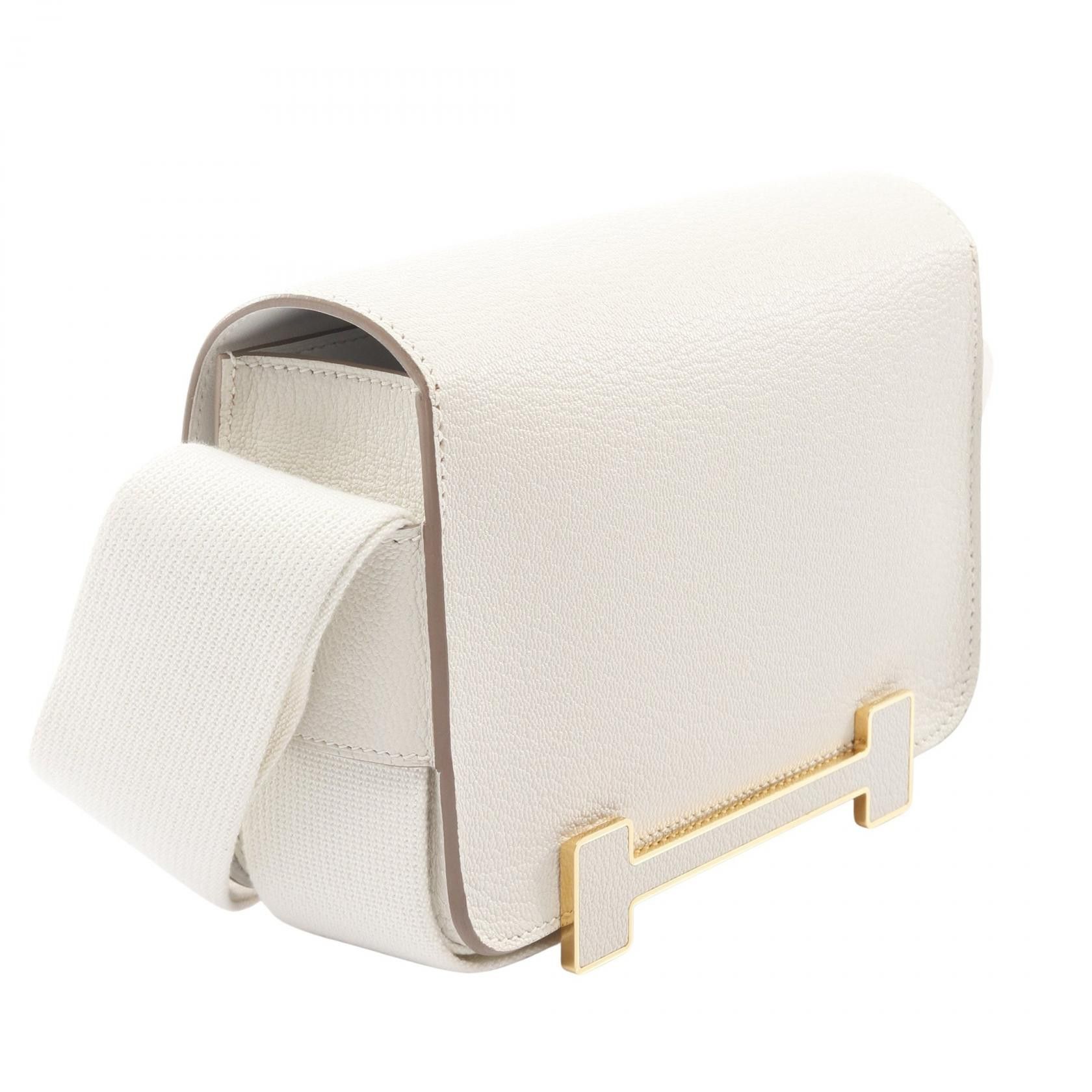 Hermes Hermes Hermes Geta Mushroom Chevre Shoulder Bag Leather Shoulder Bag B2023 DUTY FREE for USA Size ONE SIZE - 2 Thumbnail