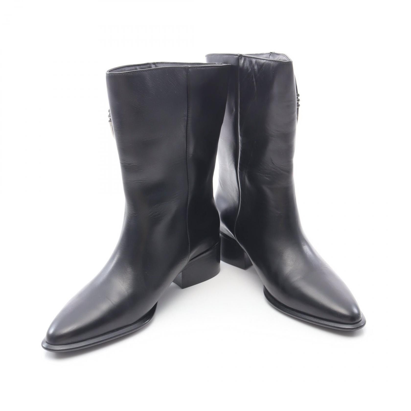 Loewe Loewe Loewe Anagram Leather Boots Leather Shoes DUTY FREE for USA Size ONE SIZE - 3 Thumbnail