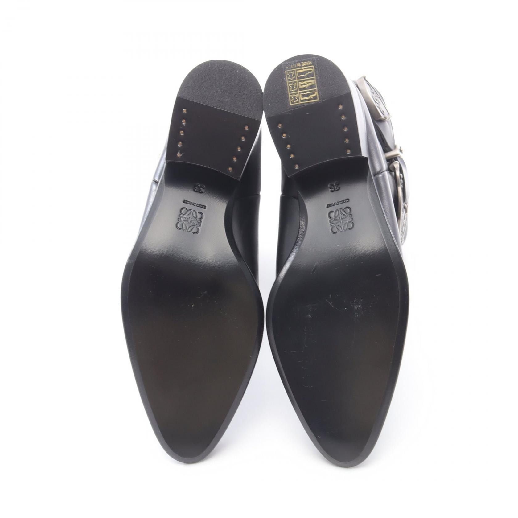 Loewe Loewe Loewe Anagram Leather Boots Leather Shoes DUTY FREE for USA Size ONE SIZE - 4 Thumbnail