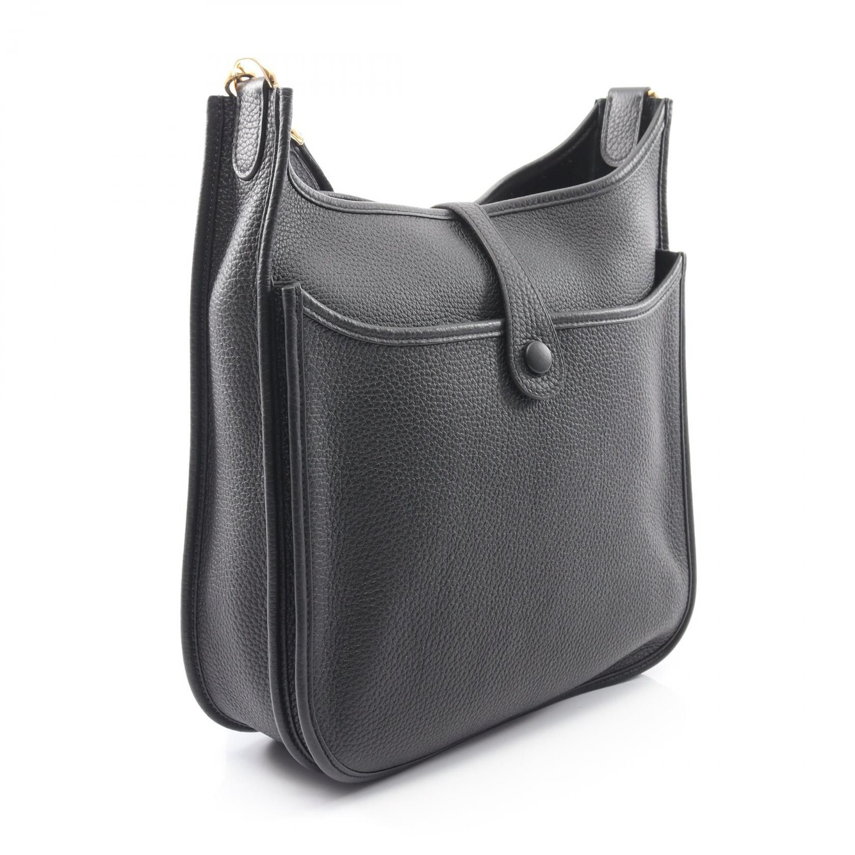 Hermes Hermes Hermes Evelyne III PM Taurillon Clemence Shoulder Bag Leather Shoulder Bag Stamp B (2023) DUTY FREE for USA Size ONE SIZE - 2 Thumbnail