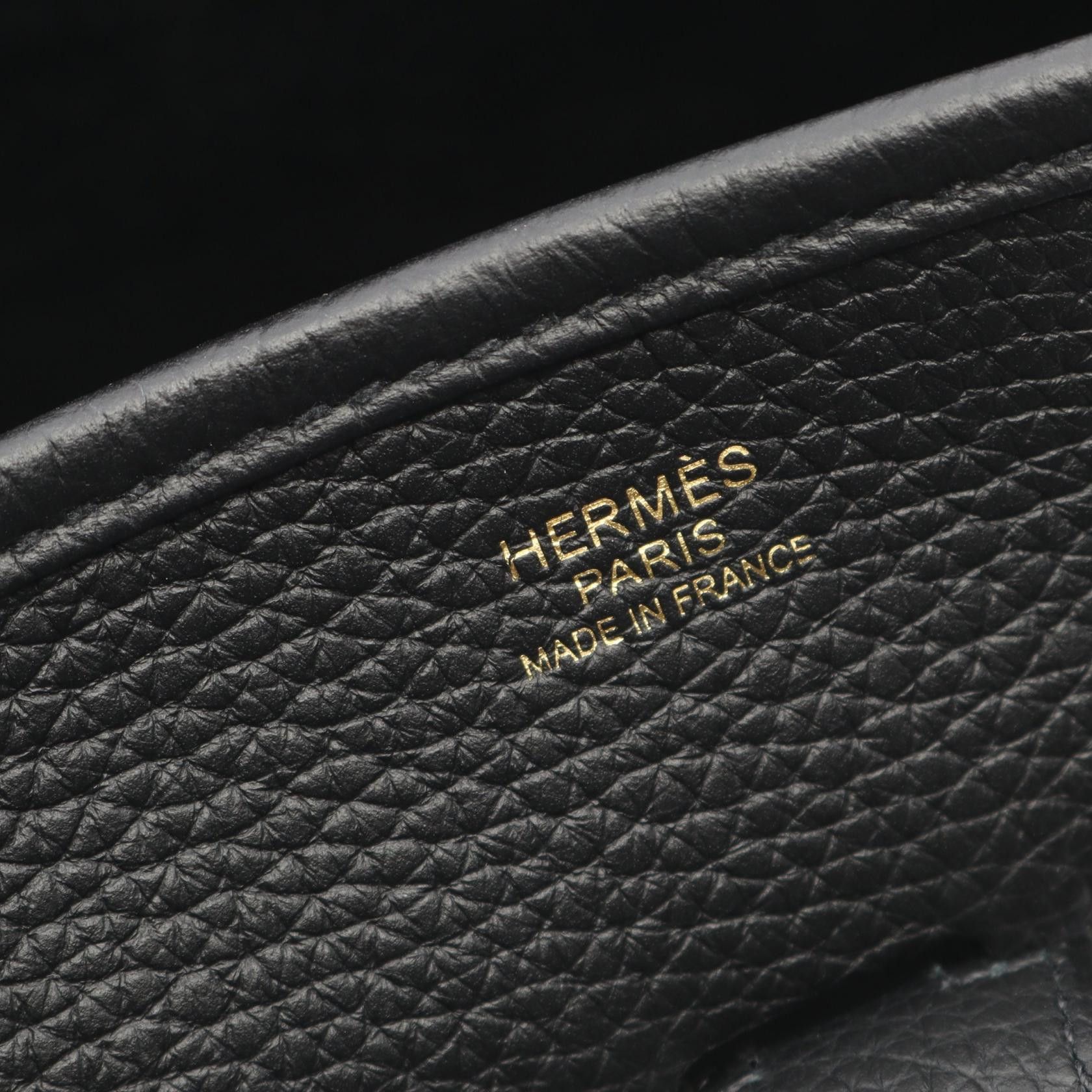 Hermes Hermes Hermes Evelyne III PM Taurillon Clemence Shoulder Bag Leather Shoulder Bag Stamp B (2023) DUTY FREE for USA Size ONE SIZE - 4 Thumbnail