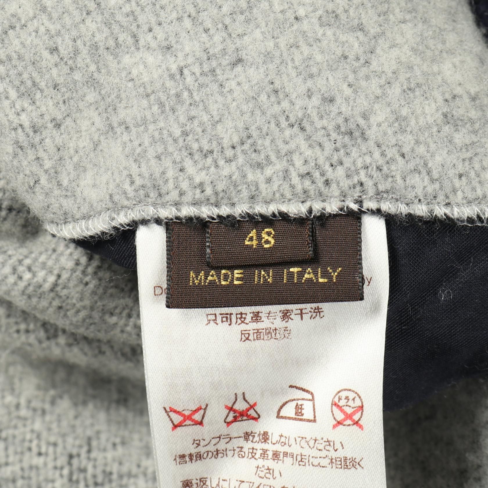 Louis Vuitton Louis Vuitton Louis Vuitton Anaplana Winter Stadium Wool Cashmere Coat Textile Outerwear DUTY FREE for USA Size ONE SIZE - 6 Thumbnail