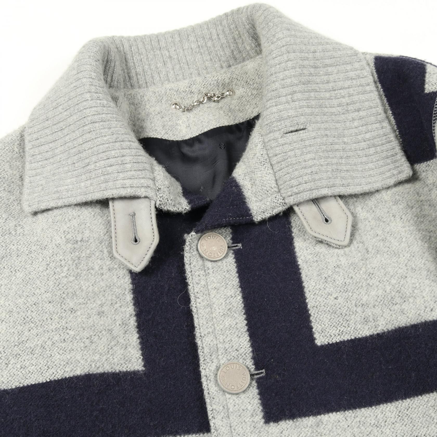 Louis Vuitton Louis Vuitton Louis Vuitton Anaplana Winter Stadium Wool Cashmere Coat Textile Outerwear DUTY FREE for USA Size ONE SIZE - 9 Thumbnail