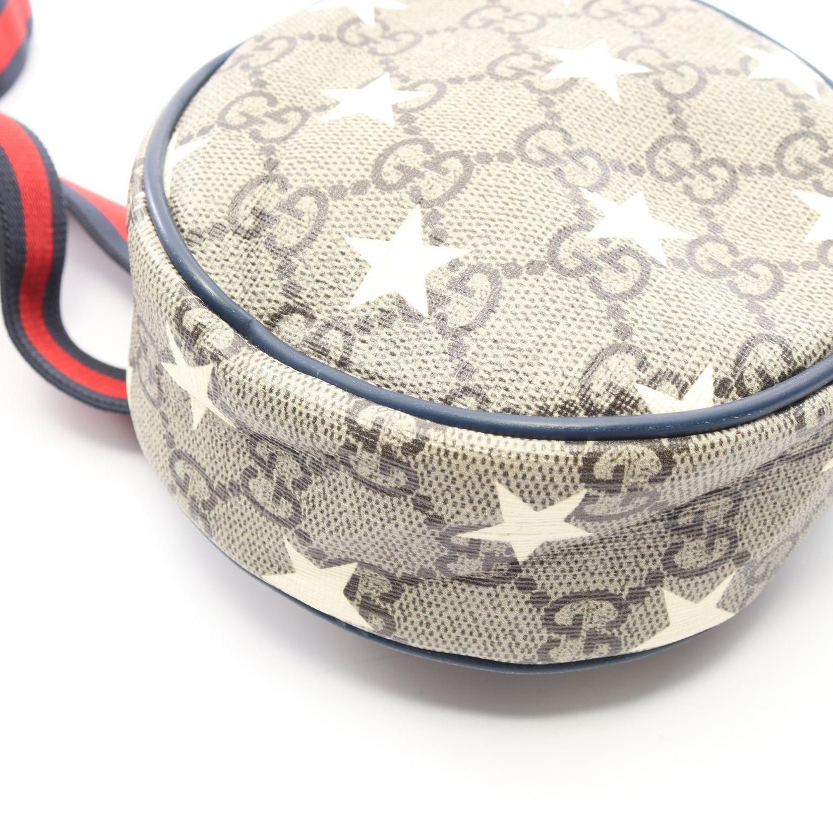 Gucci Gucci Gucci Children’s GG Supreme Star waist bag Plastic / Synthetic Belt Bag 502330 DUTY FREE for USA Size ONE SIZE - 5 Thumbnail
