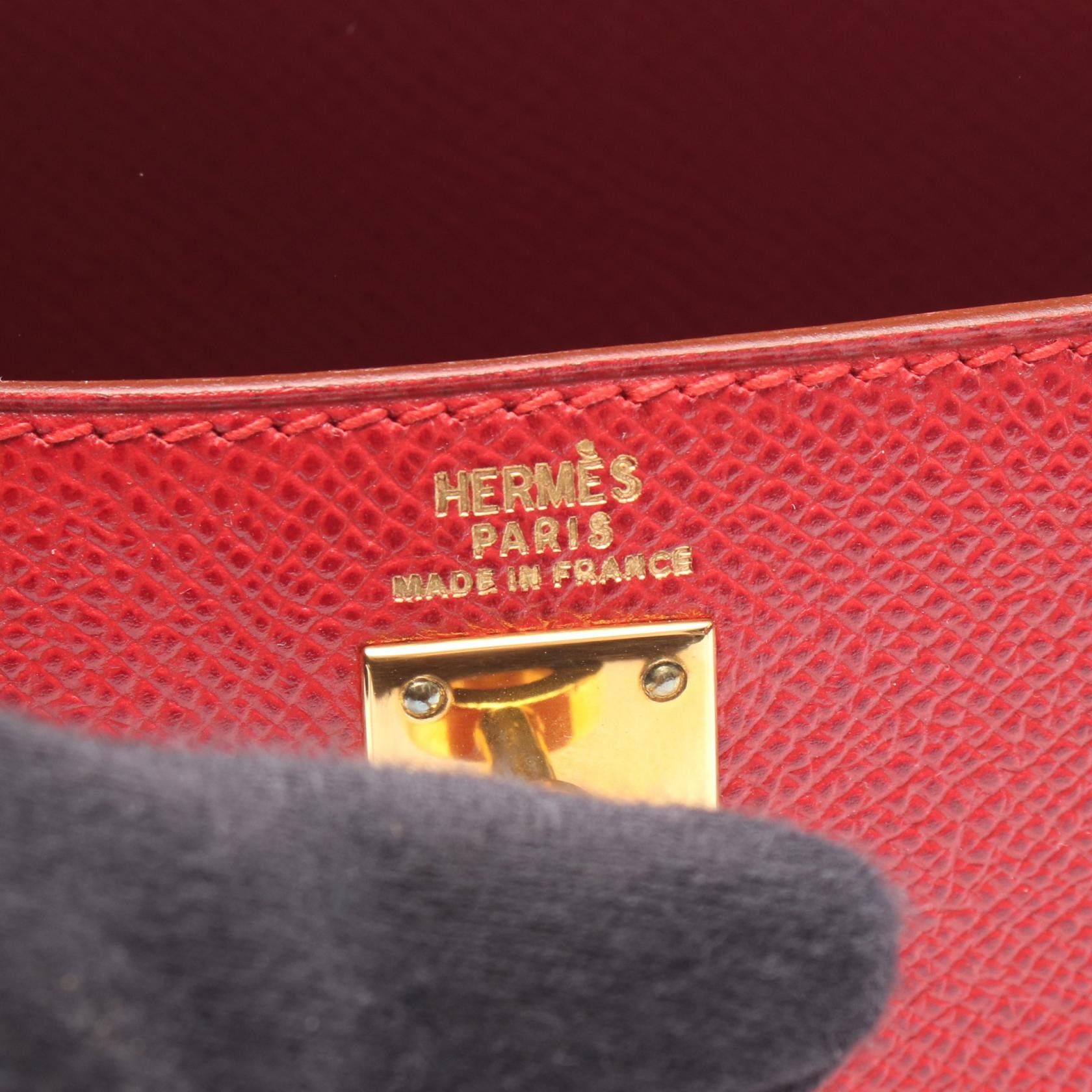 Hermes Hermes Hermes Mini 2way Handbag Leather Handbag Y DUTY FREE for USA Size ONE SIZE - 4 Thumbnail