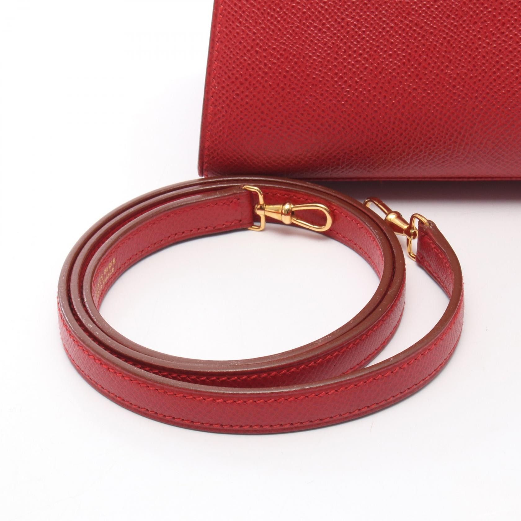 Hermes Hermes Hermes Mini 2way Handbag Leather Handbag Y DUTY FREE for USA Size ONE SIZE - 6 Thumbnail