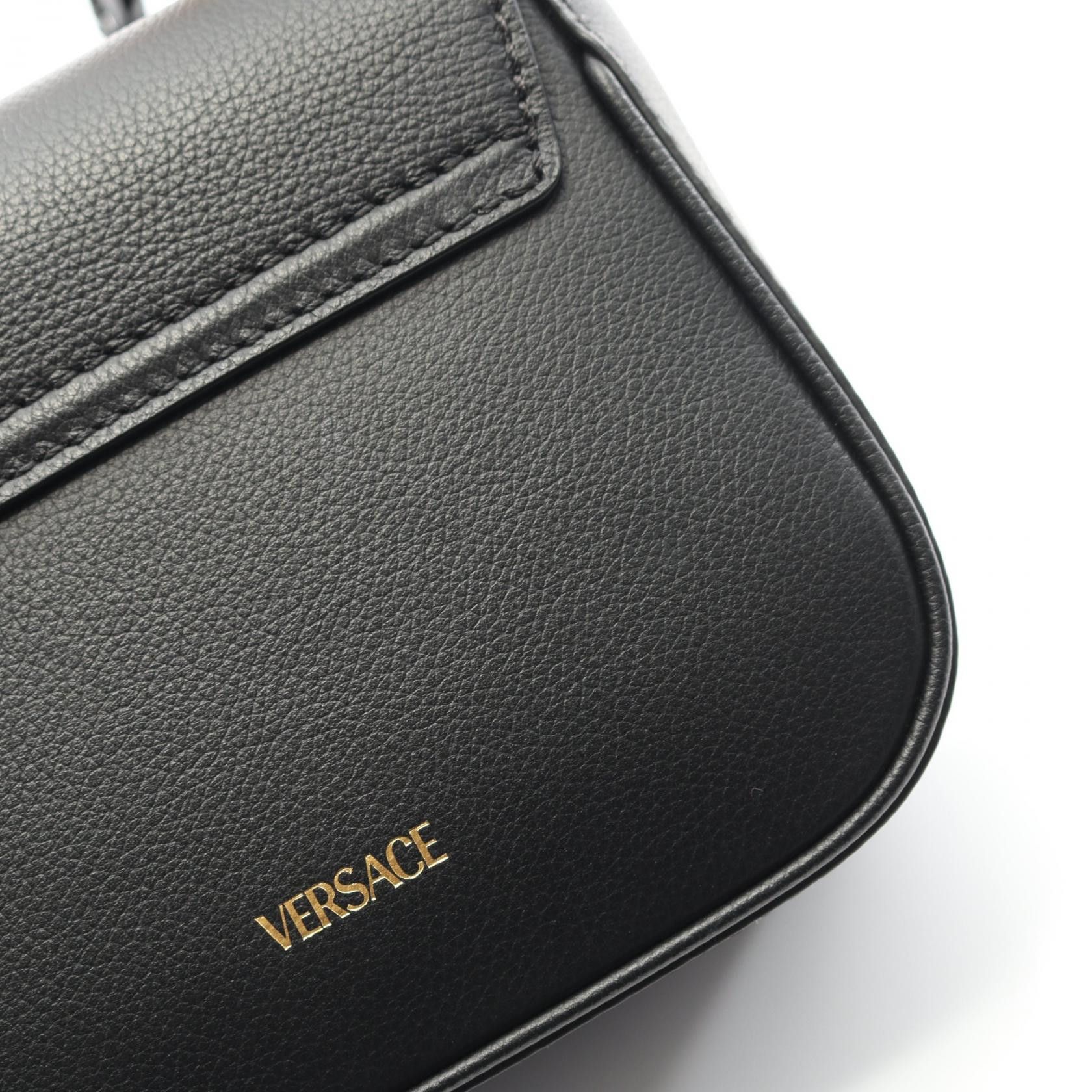 Versace Versace Versace La Medusa Leather Handbag Leather Handbag DUTY FREE for USA Size ONE SIZE - 5 Thumbnail