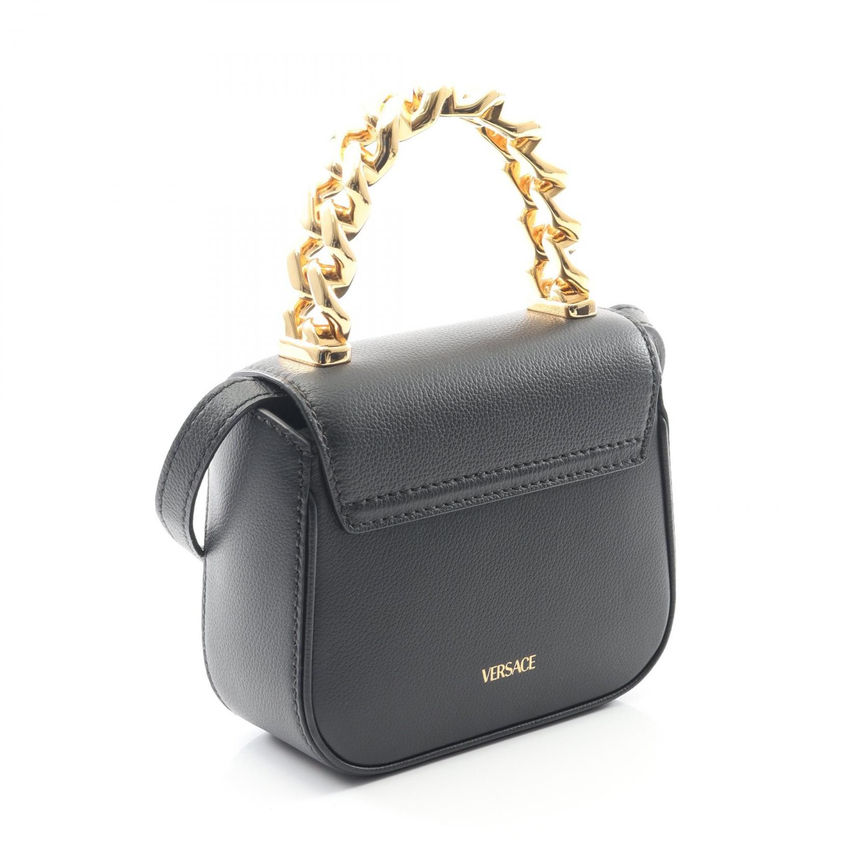 Versace Versace Versace La Medusa Leather Handbag Leather Handbag DUTY FREE for USA Size ONE SIZE - 2 Thumbnail