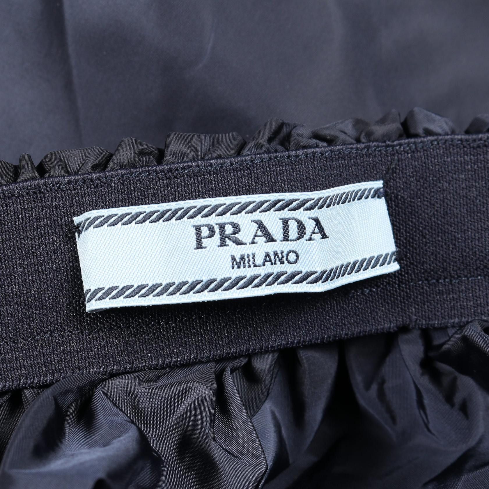 Prada Prada Prada Re-Nylon Skirt Textile Skirts DUTY FREE for USA Size ONE SIZE - 3 Thumbnail