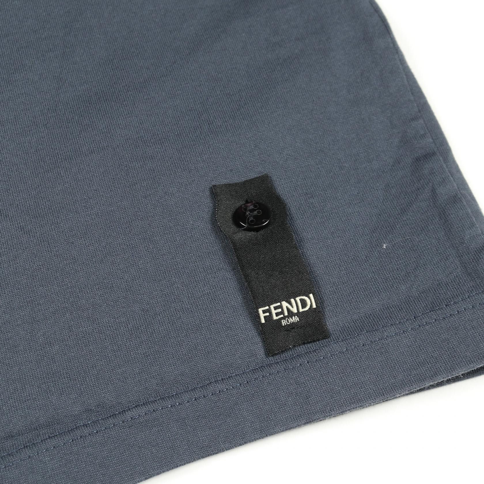 Fendi Fendi Fendi Logo Embroidery Cotton Top Textile Tops DUTY FREE for USA Size ONE SIZE - 7 Thumbnail