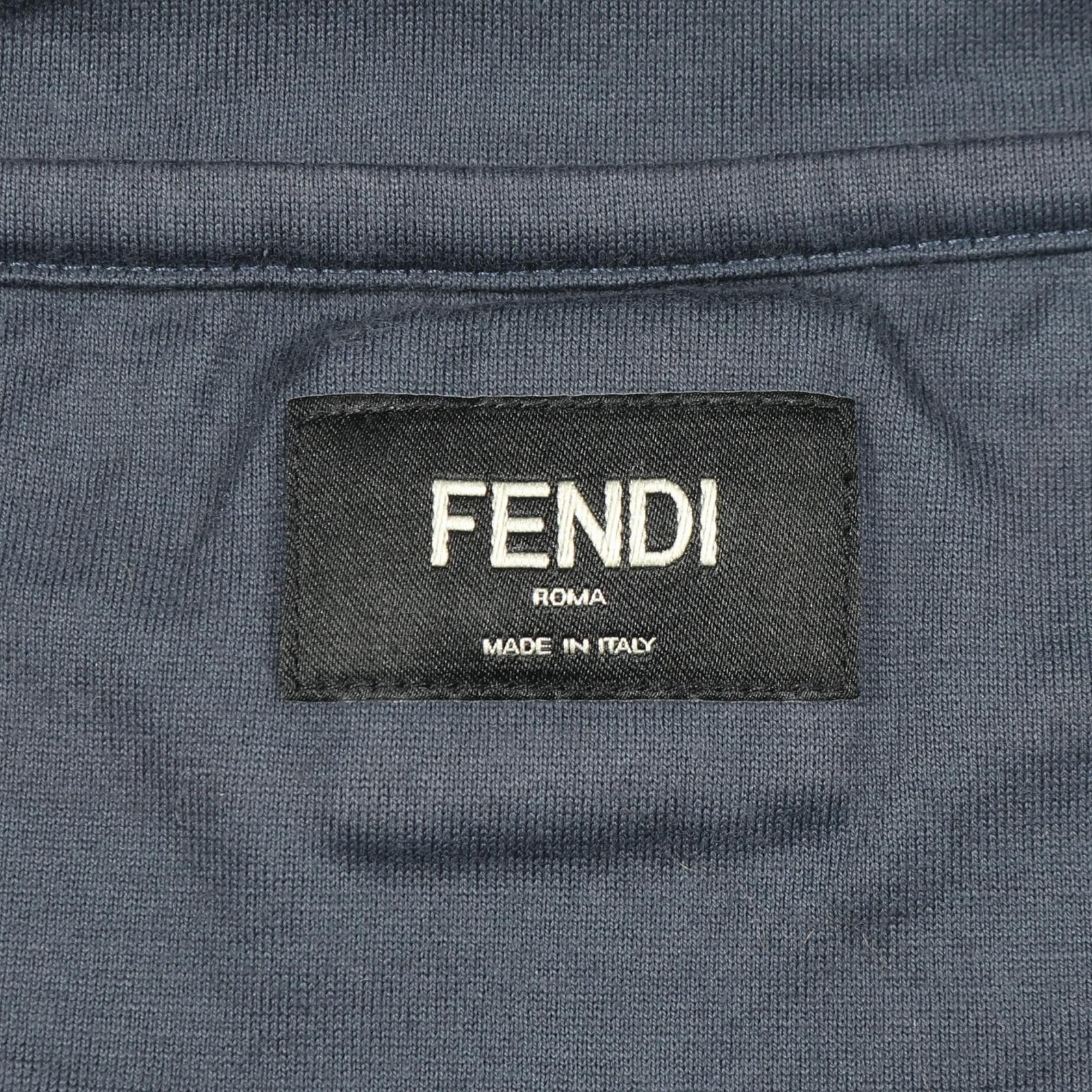 Fendi Fendi Fendi Logo Embroidery Cotton Top Textile Tops DUTY FREE for USA Size ONE SIZE - 3 Thumbnail