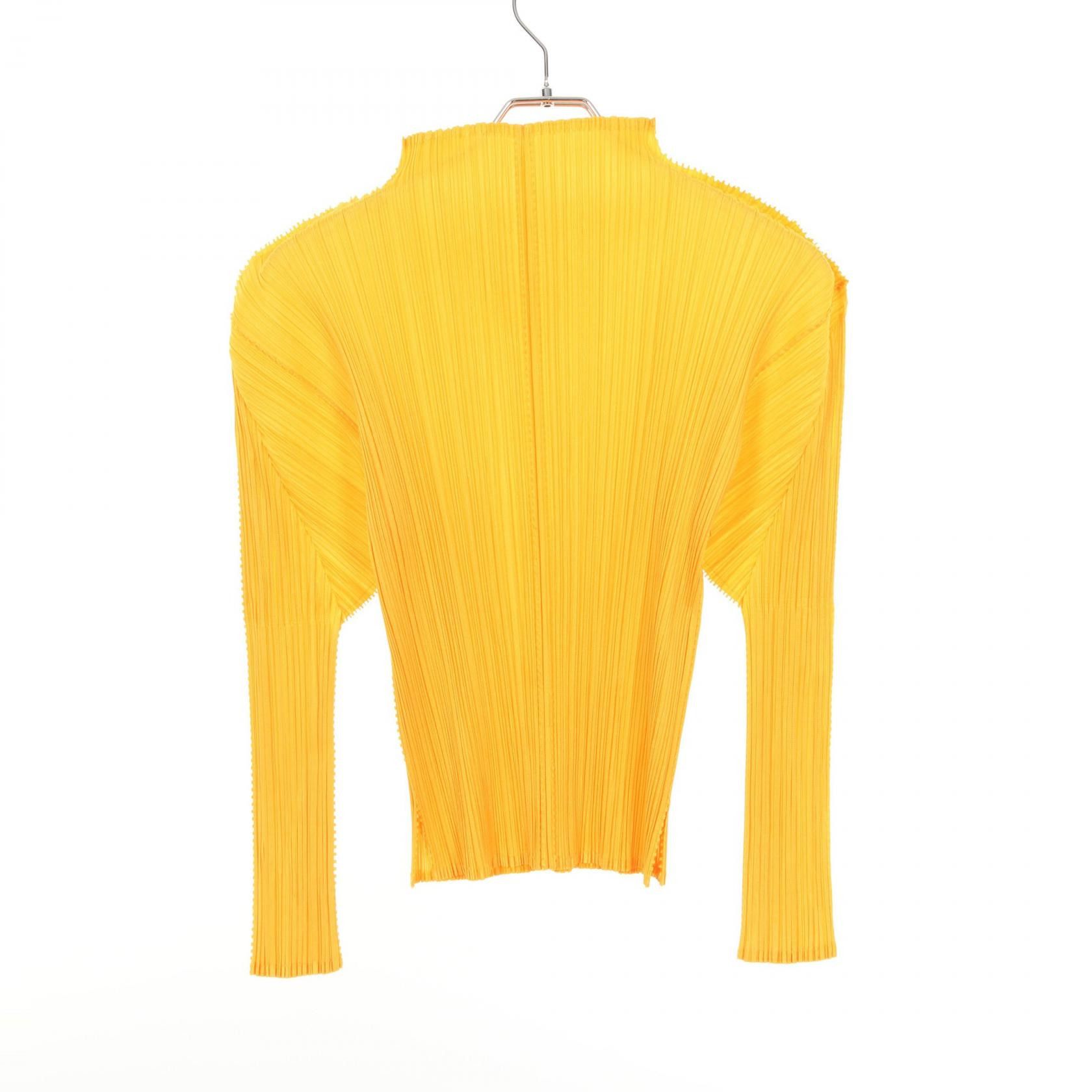 Issey Miyake Issey Miyake Pleats Please Pleated Polyester Top Textile Tops PP41-JK122 DUTY FREE for USA Size ONE SIZE - 2 Thumbnail