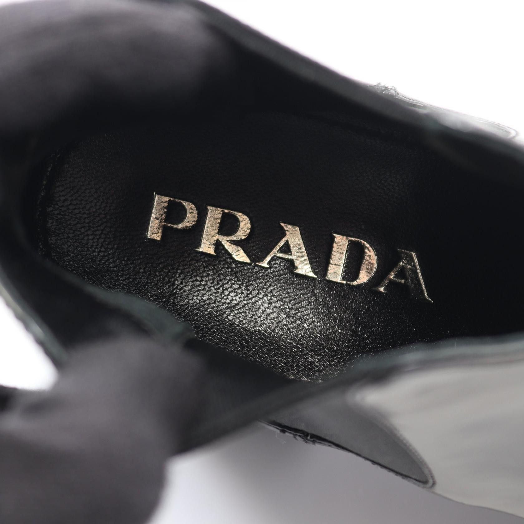 Prada Prada Prada Patent Leather Boots Leather Shoes DUTY FREE for USA Size ONE SIZE - 5 Thumbnail