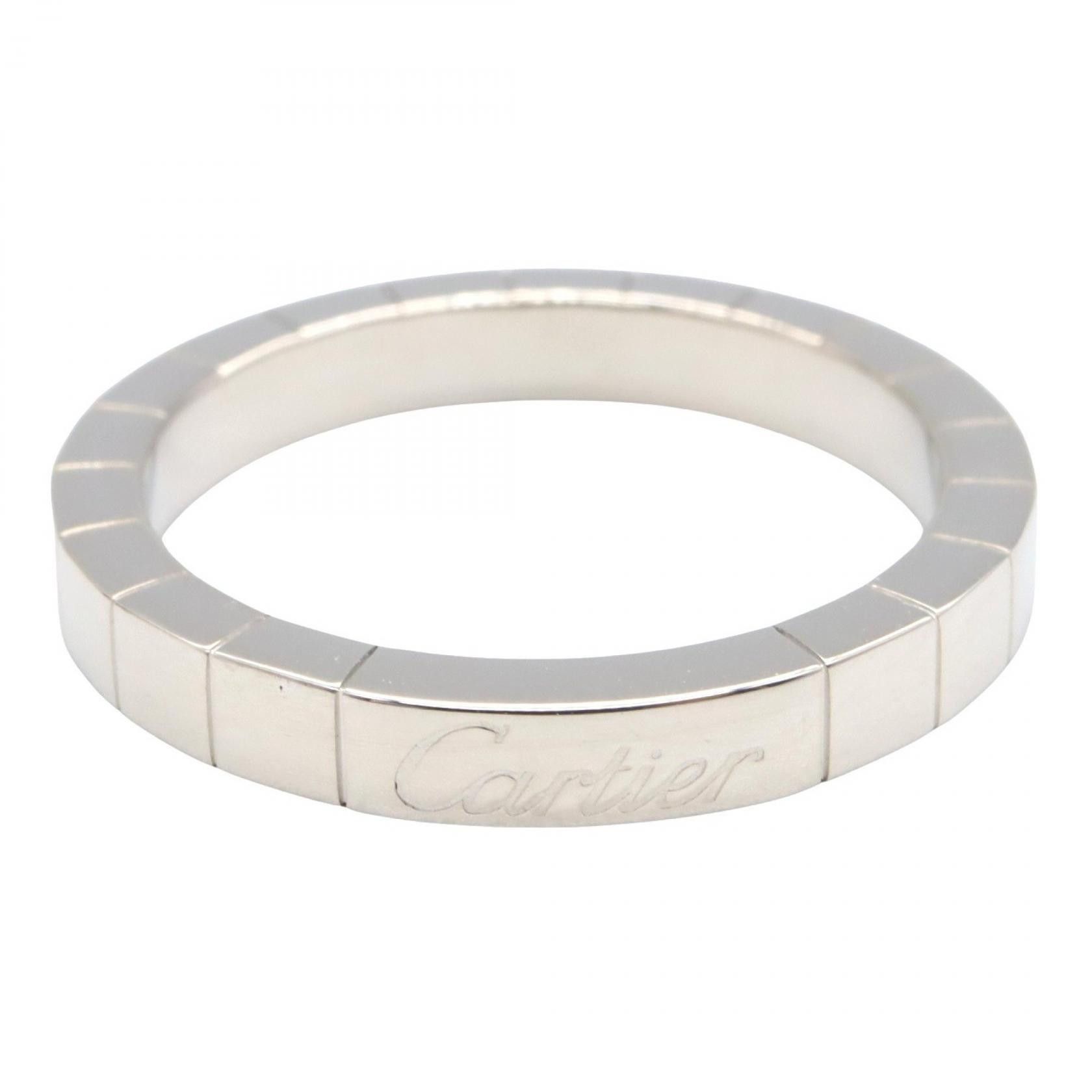 Cartier Cartier Cartier Lanieres Au750 White Gold Ring Size 14 Precious Metal Ring B4045055 DUTY FREE for USA Size ONE SIZE - 2 Thumbnail
