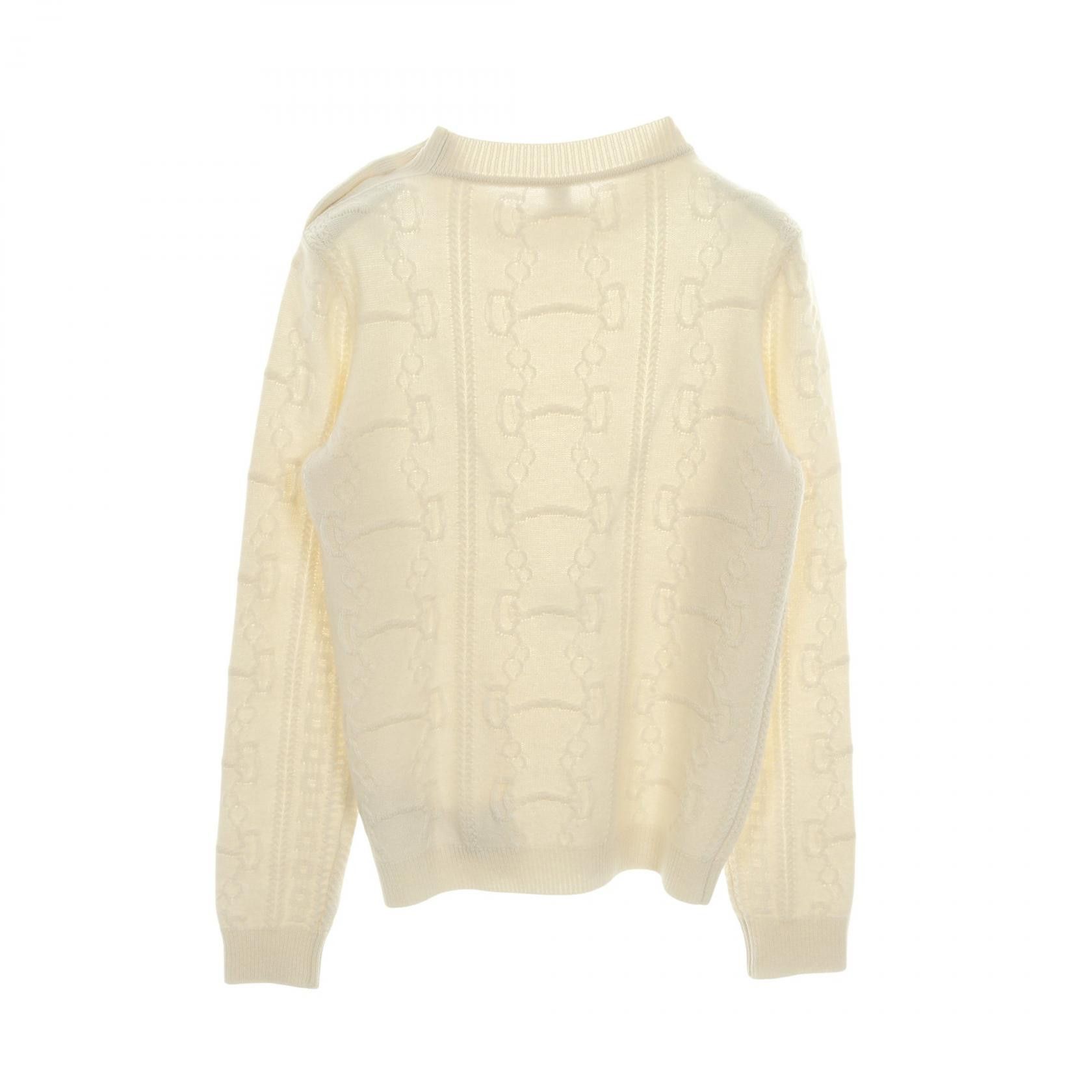 Hermes Hermes Hermes Wool Cashmere Knit Top Textile Tops DUTY FREE for USA Size ONE SIZE - 2 Thumbnail