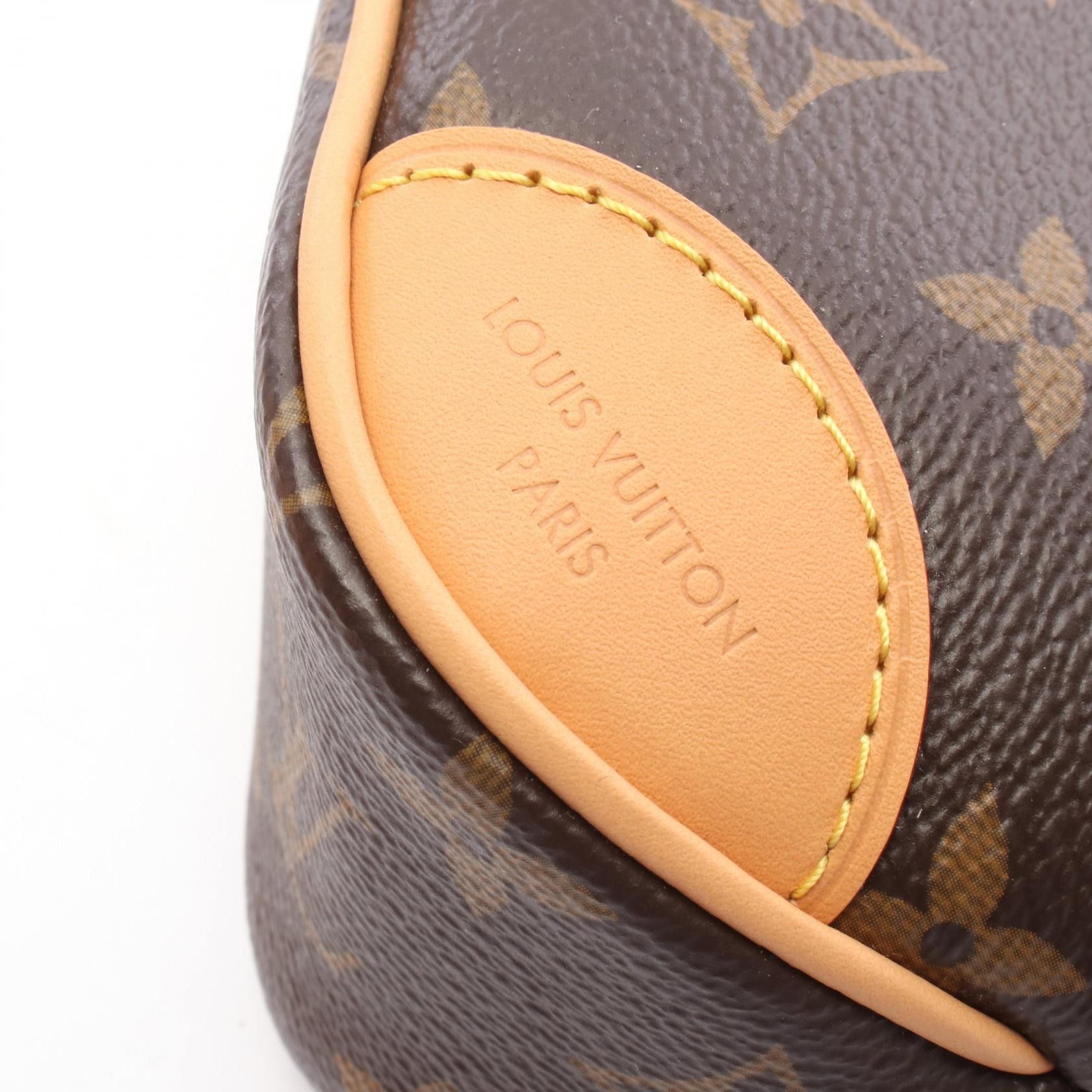 Louis Vuitton Louis Vuitton Louis Vuitton Nano Boulogne Monogram Handbag Textile Handbag M25519 DUTY FREE for USA Size ONE SIZE - 5 Thumbnail