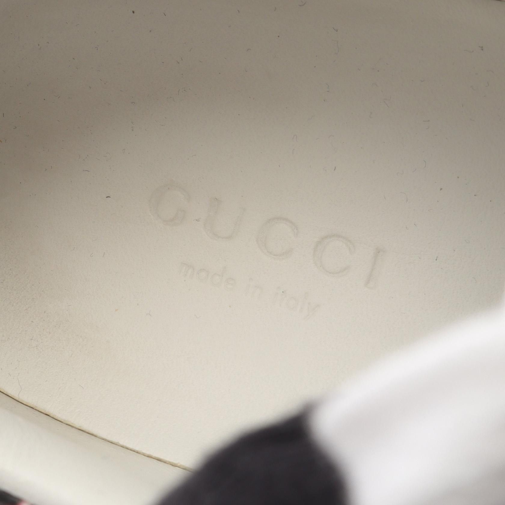 Gucci Gucci Gucci Interlocking G Leather Sneakers Leather Shoes 727847 DUTY FREE for USA Size ONE SIZE - 5 Thumbnail