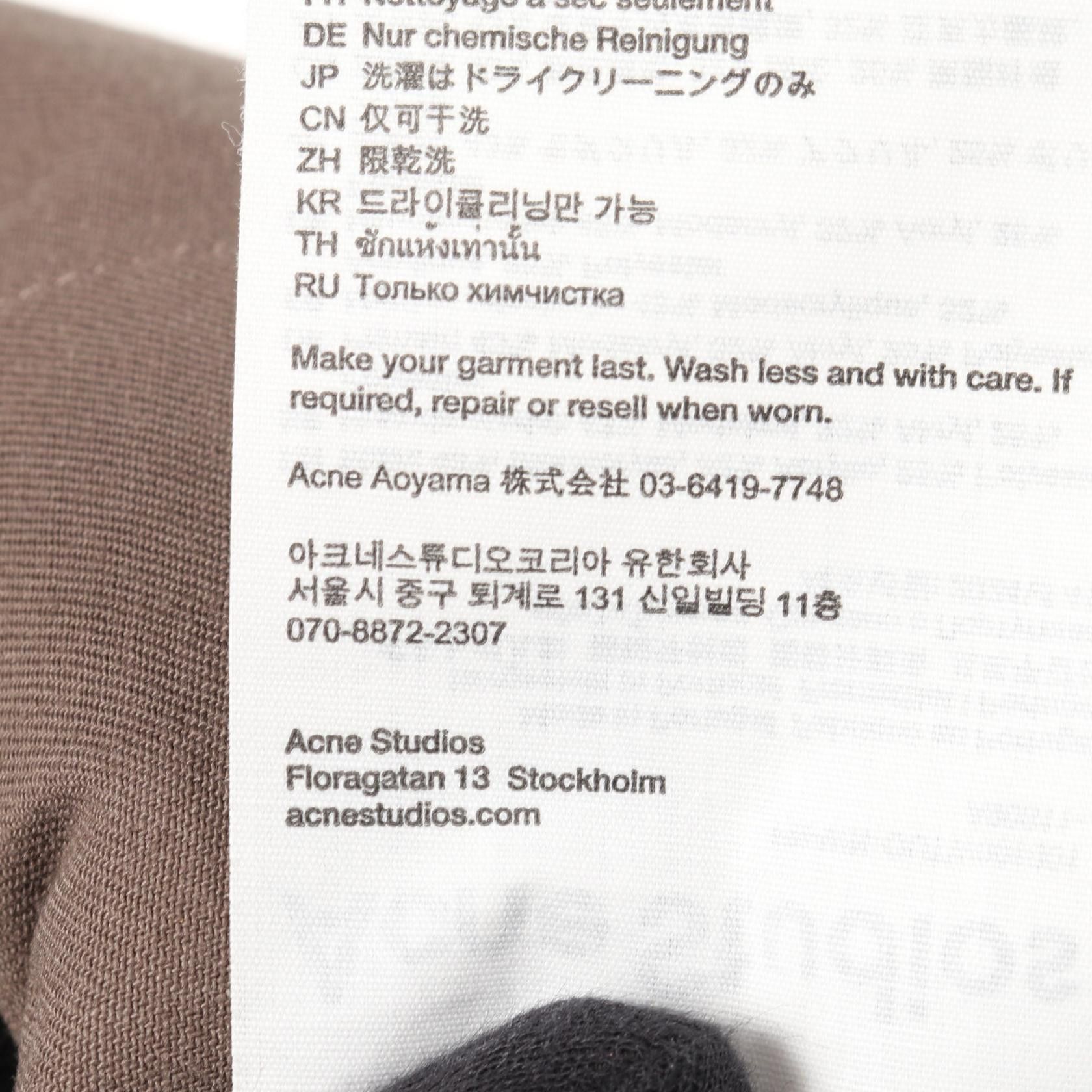 Acne Studios Acne Studios Acne Studios Synthetic Outerwear Plastic / Synthetic Outerwear DUTY FREE for USA Size ONE SIZE - 5 Thumbnail