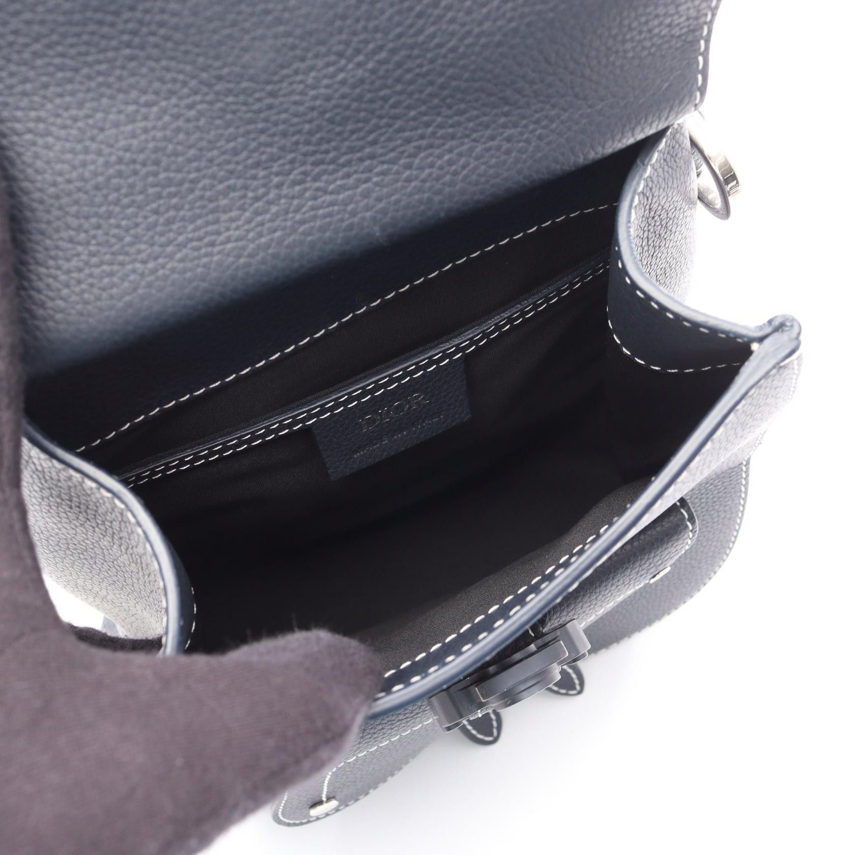 Dior Dior Dior Gallop Leather Backpack Leather Backpack 23-BO-1128 DUTY FREE for USA Size ONE SIZE - 3 Thumbnail