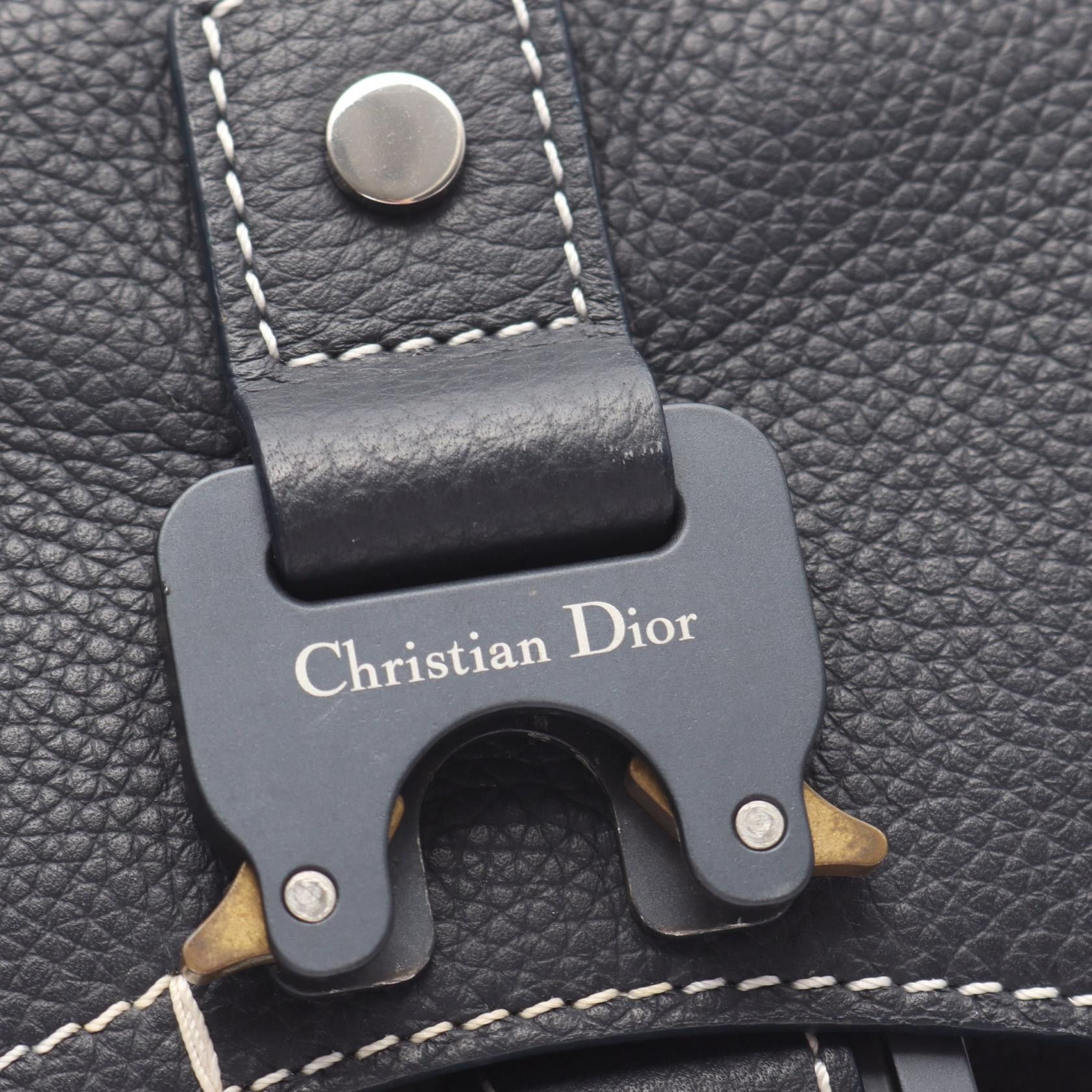 Dior Dior Dior Gallop Leather Backpack Leather Backpack 23-BO-1128 DUTY FREE for USA Size ONE SIZE - 6 Thumbnail