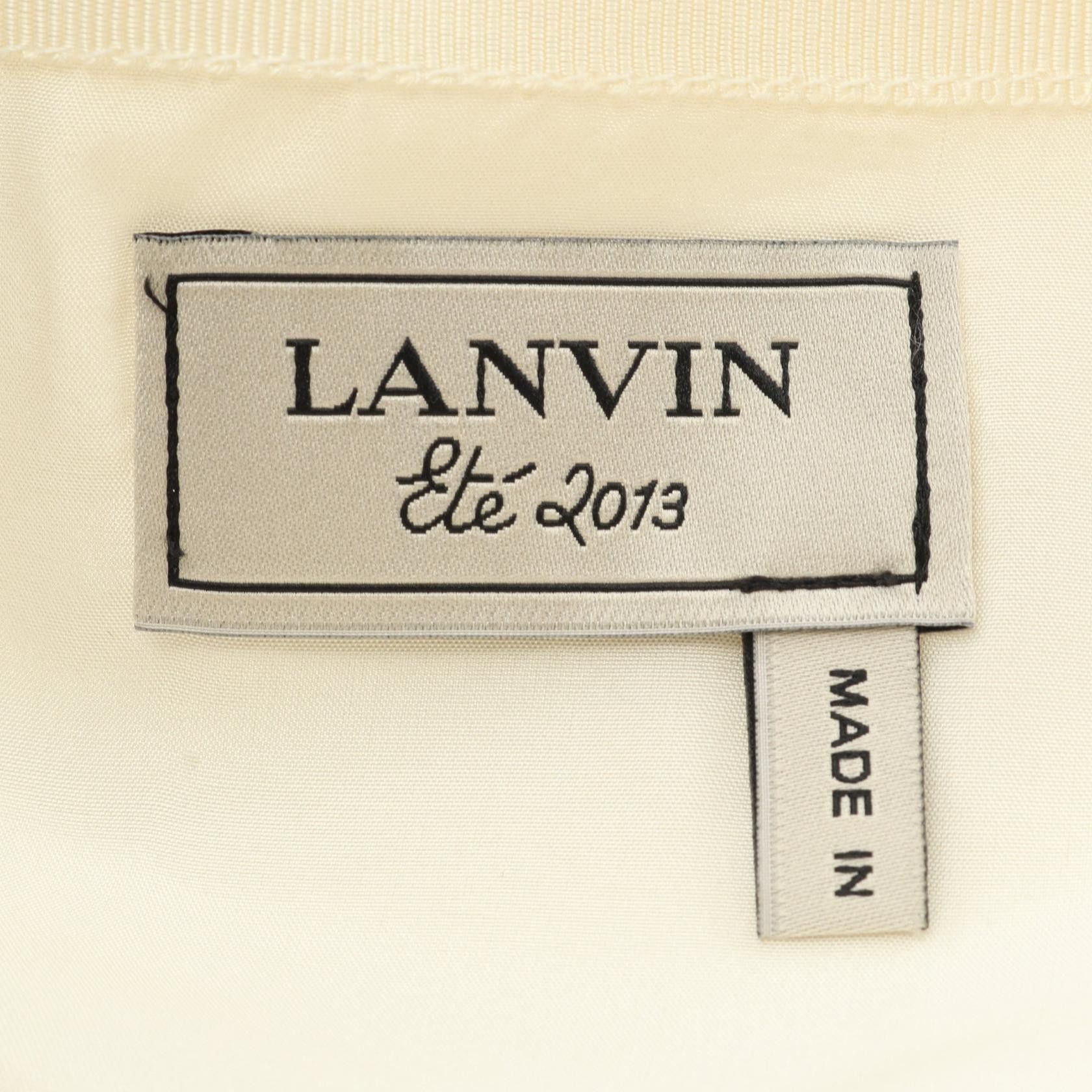 Lanvin Lanvin LANVIN Acetate Skirt Textile Skirts DUTY FREE for USA Size ONE SIZE - 3 Thumbnail