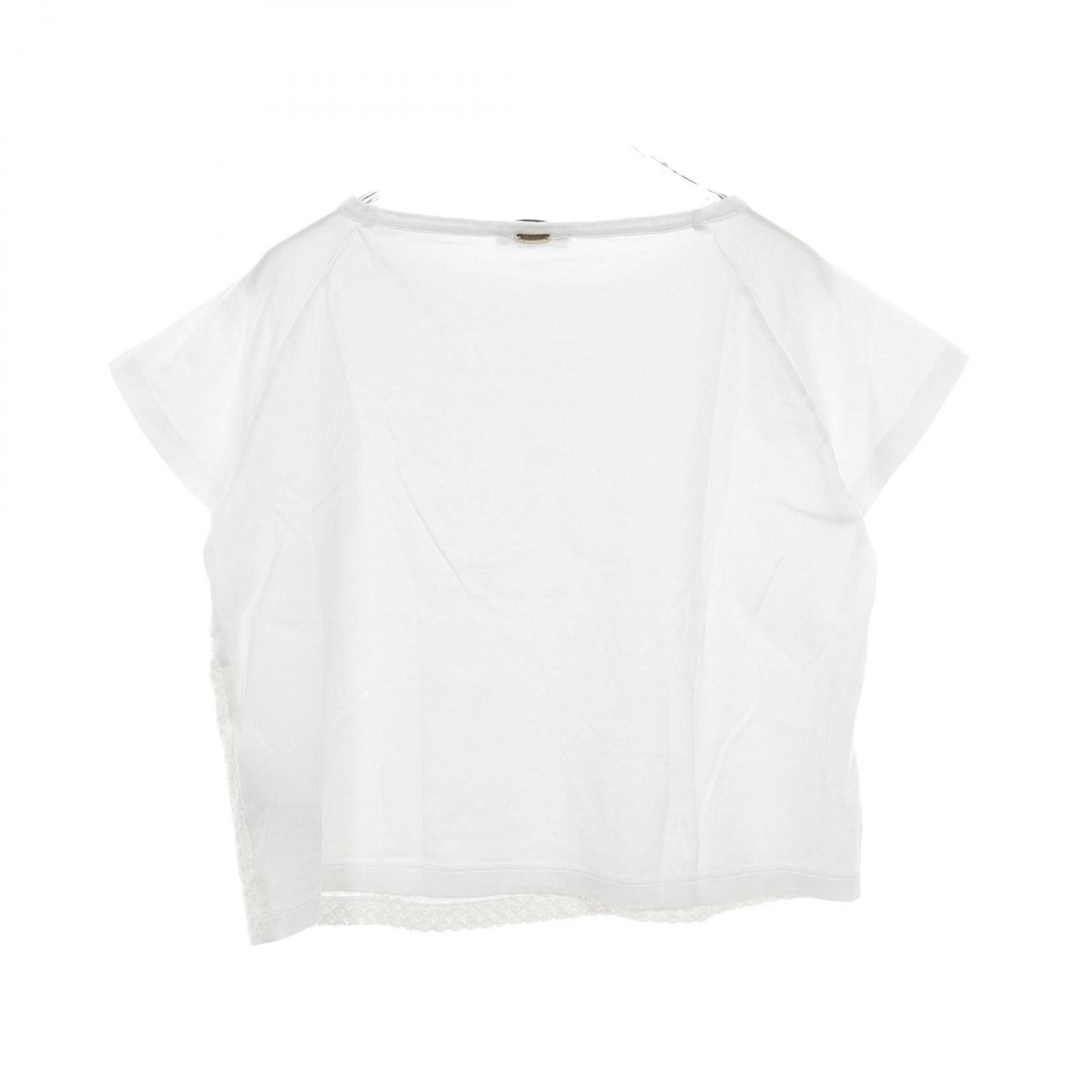 Other Other Herno SUPERFINE COTTON JERSEY SPRING LACE Cotton Top Textile Tops JG000205D DUTY FREE for USA Size ONE SIZE - 2 Thumbnail