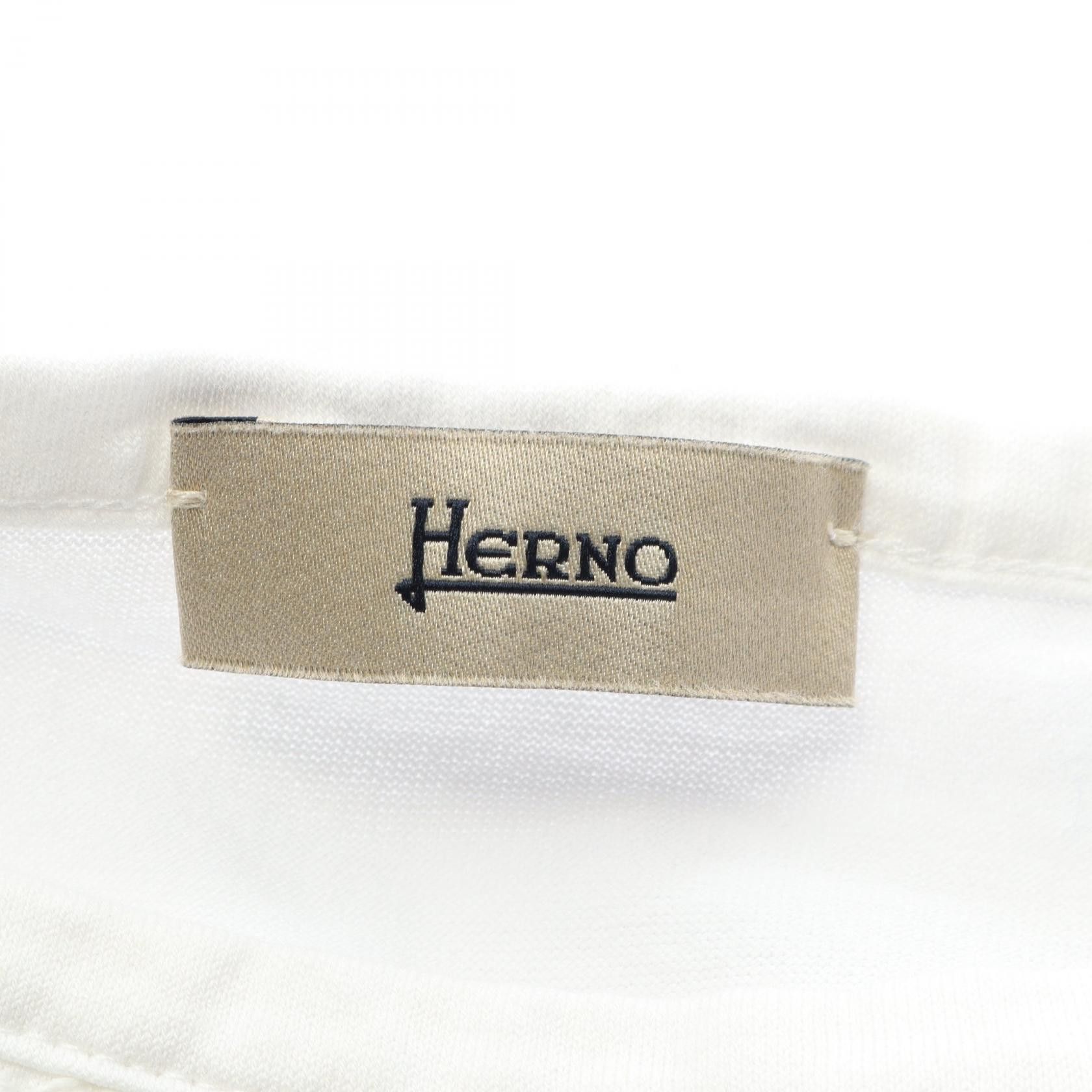 Other Other Herno SUPERFINE COTTON JERSEY SPRING LACE Cotton Top Textile Tops JG000205D DUTY FREE for USA Size ONE SIZE - 3 Thumbnail