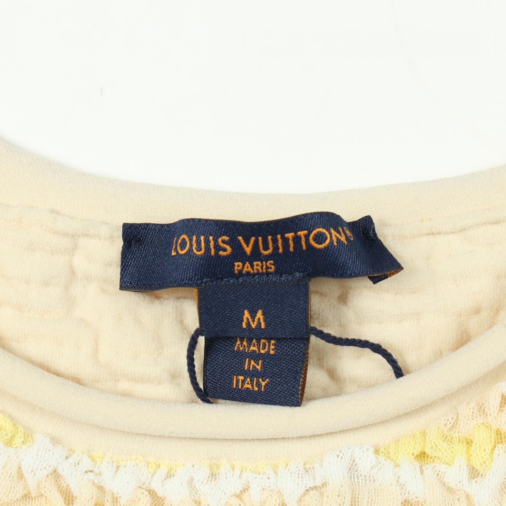 Louis Vuitton Louis Vuitton Louis Vuitton Crinkle Knit Top Textile Tops DUTY FREE for USA Size ONE SIZE - 3 Thumbnail
