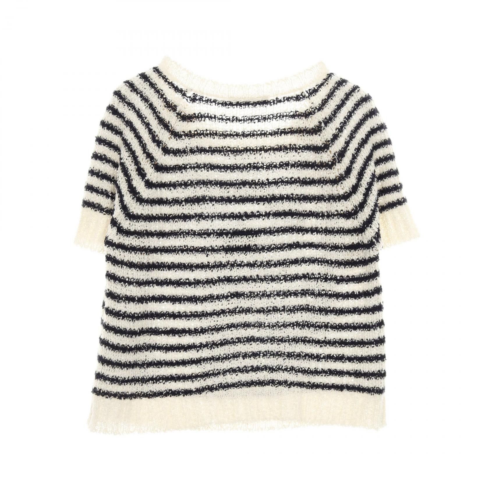 Dior Dior Dior Dior Mariniere Cotton Silk Knit Top Textile Tops DUTY FREE for USA Size ONE SIZE - 2 Thumbnail