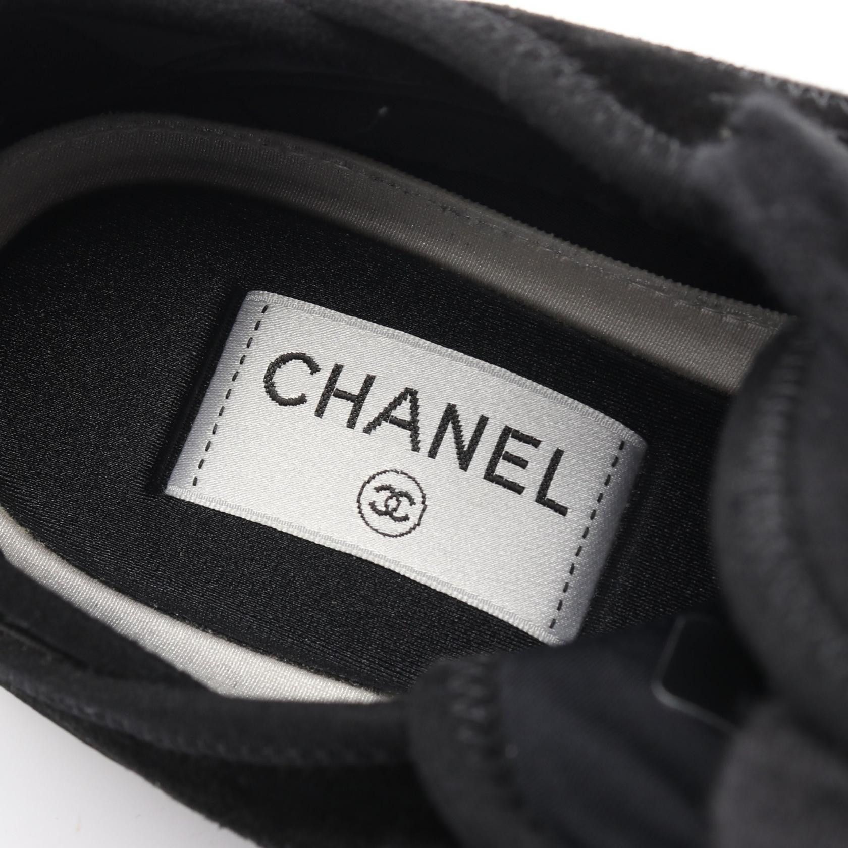 Chanel Chanel Chanel Coco Mark Leather Sneakers Leather Shoes G35617 DUTY FREE for USA Size ONE SIZE - 5 Thumbnail