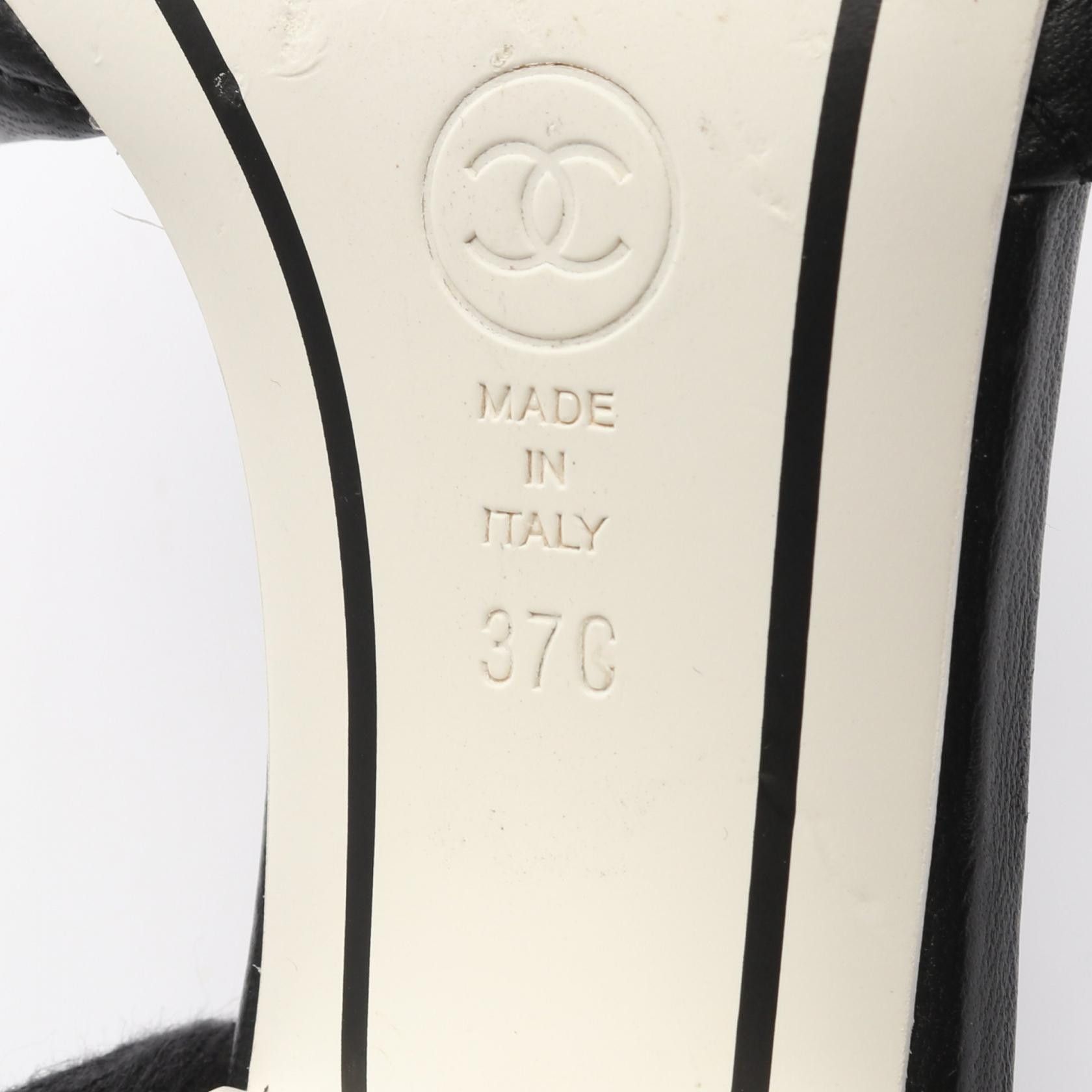Chanel Chanel Chanel Matelasse Leather Sandals Leather Shoes G38820 DUTY FREE for USA Size ONE SIZE - 6 Thumbnail