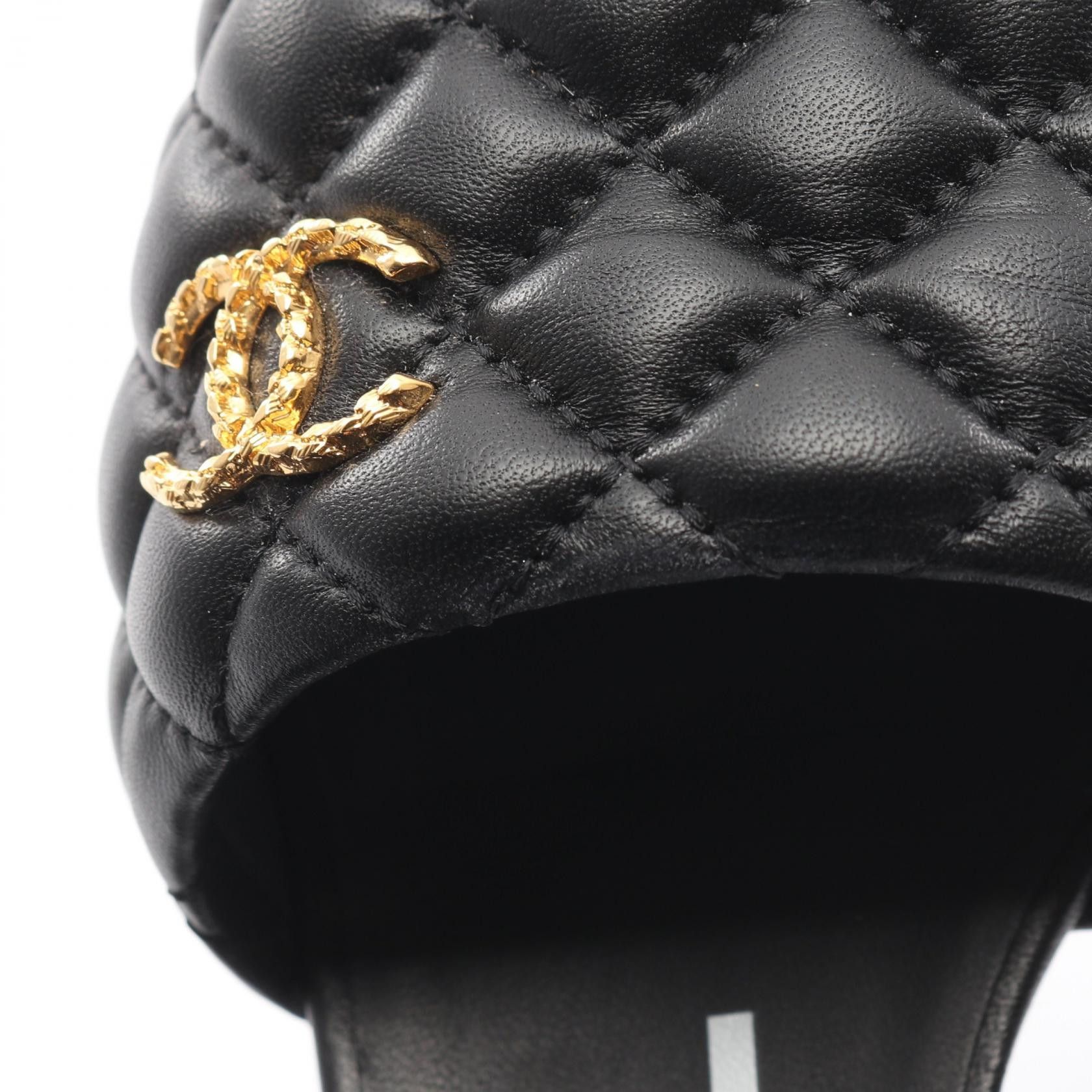 Chanel Chanel Chanel Matelasse Leather Sandals Leather Shoes G38820 DUTY FREE for USA Size ONE SIZE - 10 Thumbnail