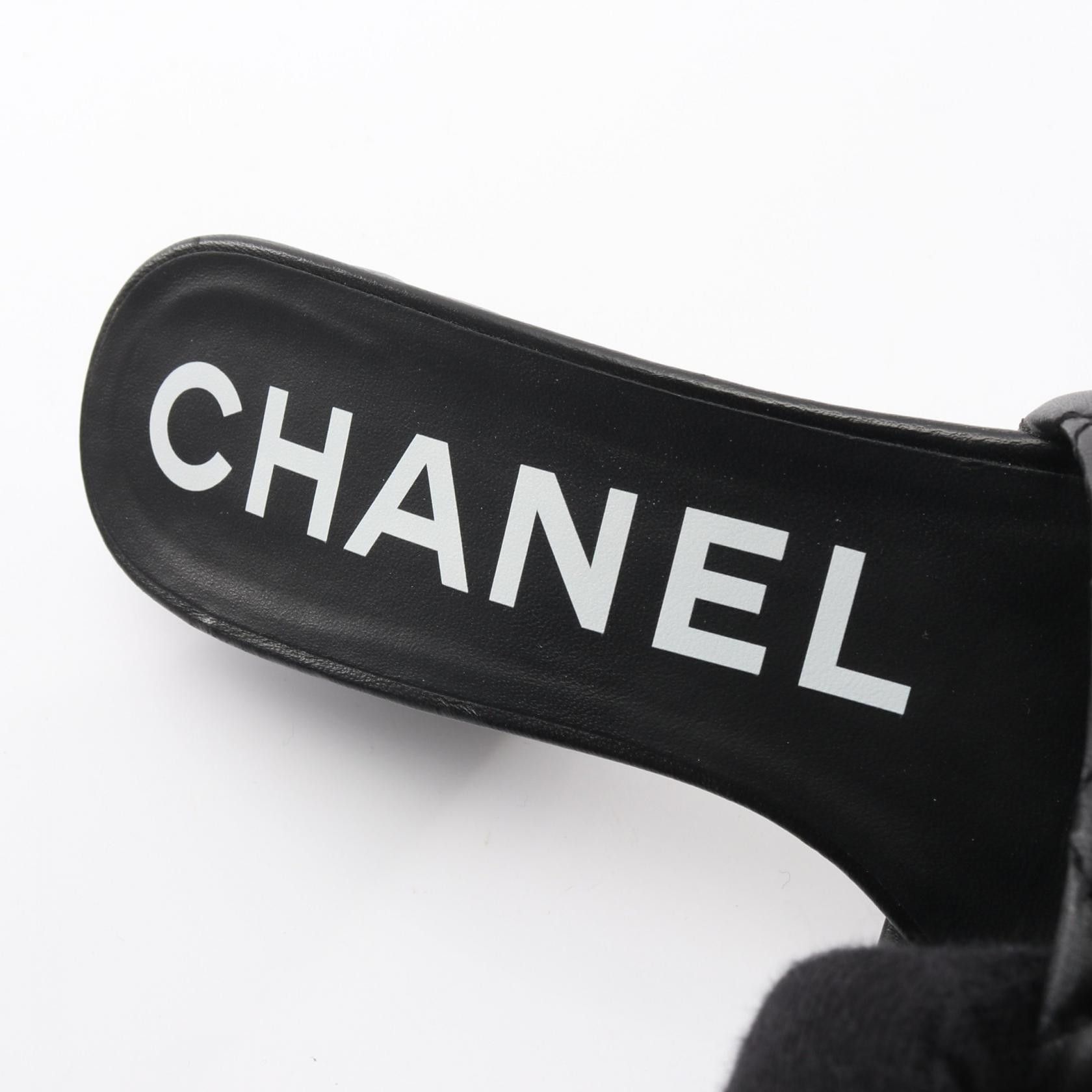 Chanel Chanel Chanel Matelasse Leather Sandals Leather Shoes G38820 DUTY FREE for USA Size ONE SIZE - 5 Thumbnail