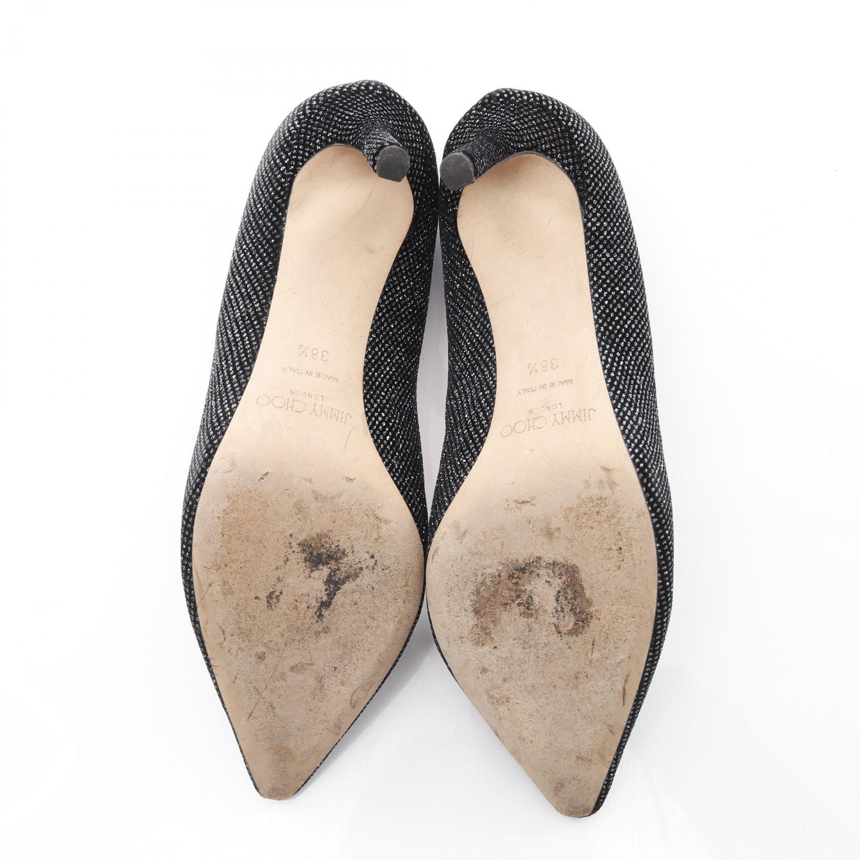 Jimmy Choo Jimmy Choo Jimmy Choo Fabric Pumps Textile Shoes DUTY FREE for USA Size ONE SIZE - 4 Thumbnail