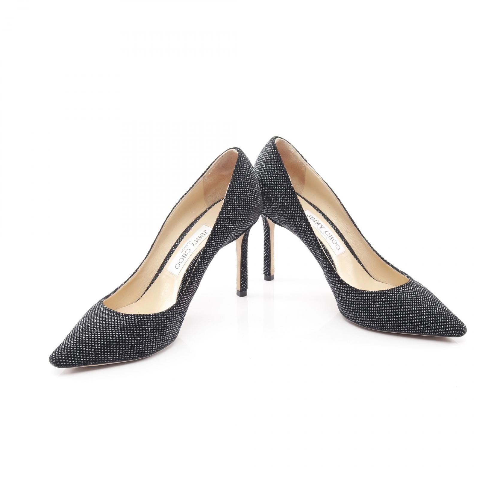 Jimmy Choo Jimmy Choo Jimmy Choo Fabric Pumps Textile Shoes DUTY FREE for USA Size ONE SIZE - 3 Thumbnail