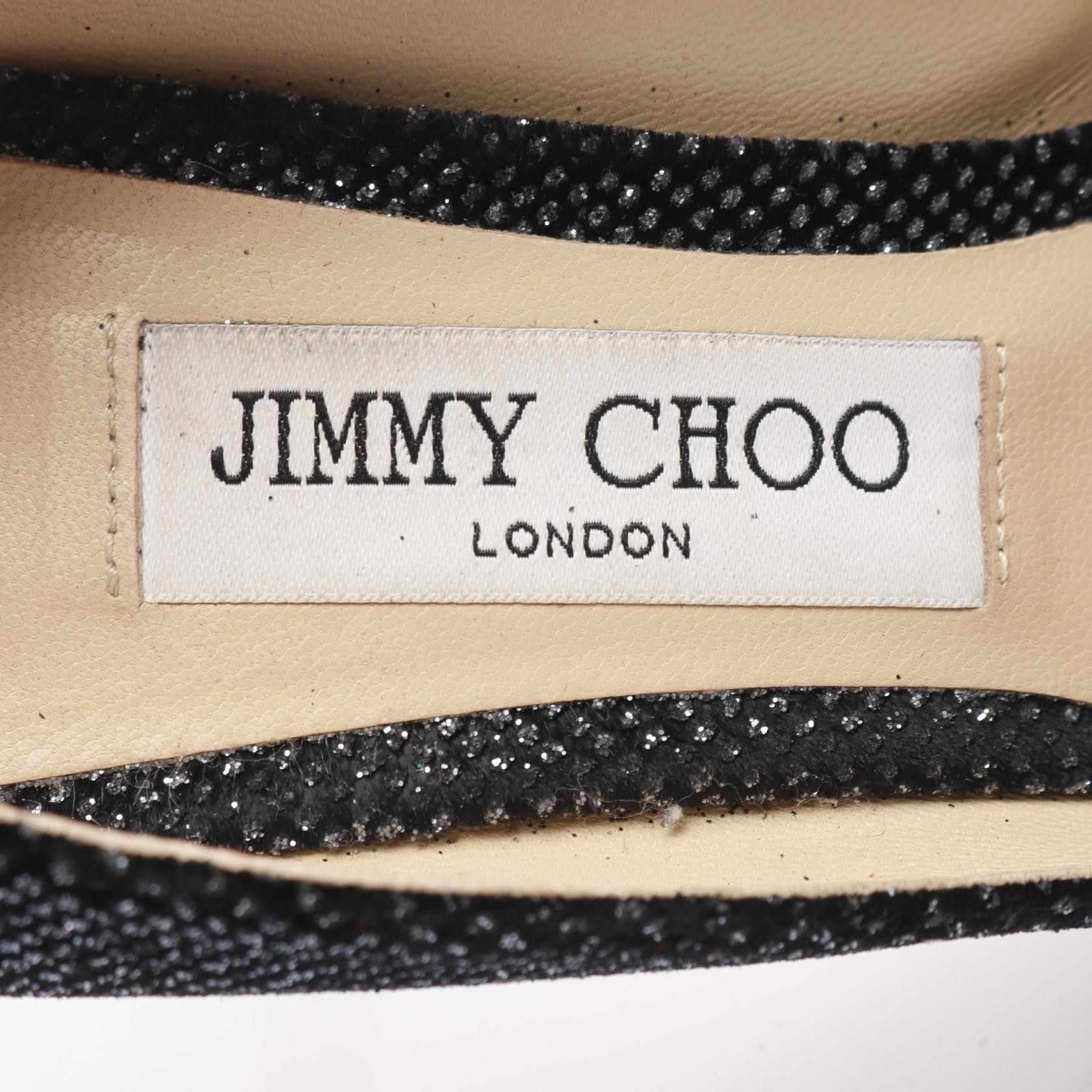 Jimmy Choo Jimmy Choo Jimmy Choo Fabric Pumps Textile Shoes DUTY FREE for USA Size ONE SIZE - 5 Thumbnail