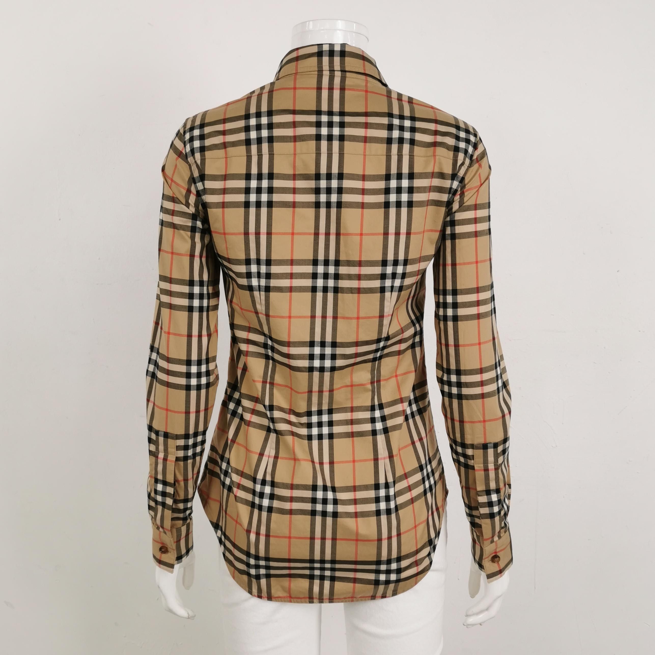 Burberry Burberry Women 0 Button Ups Size XS / US 0-2 / IT 36-38 - 2 Thumbnail
