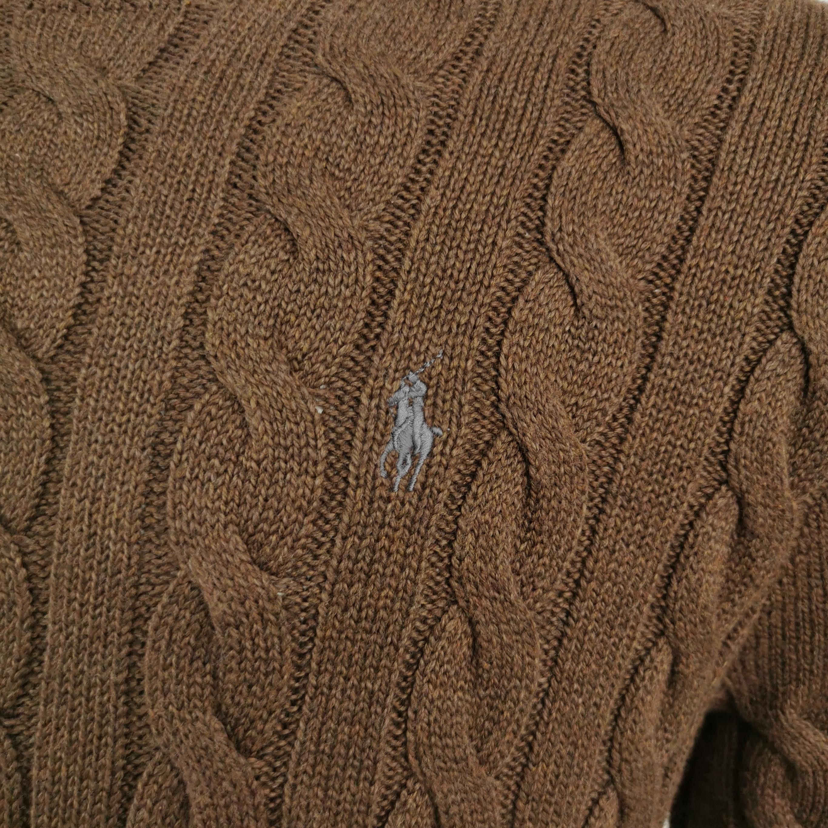 Polo Ralph Lauren Polo Ralph Lauren Cable Knit Sweater Size S Size US S / EU 44-46 / 1 - 3 Thumbnail