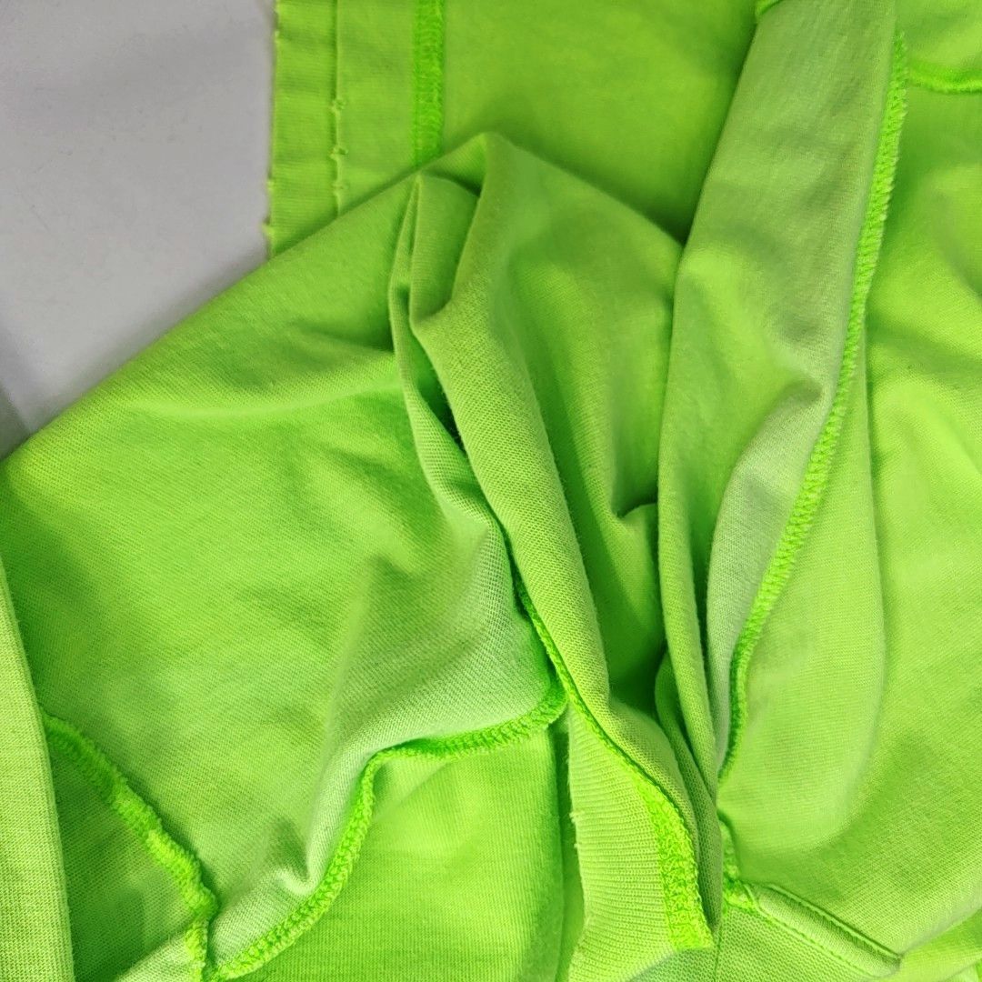 Balenciaga Balenciaga Acid Arab Neon Green L/S T-Shirt S Size US S / EU 44-46 / 1 - 7 Thumbnail
