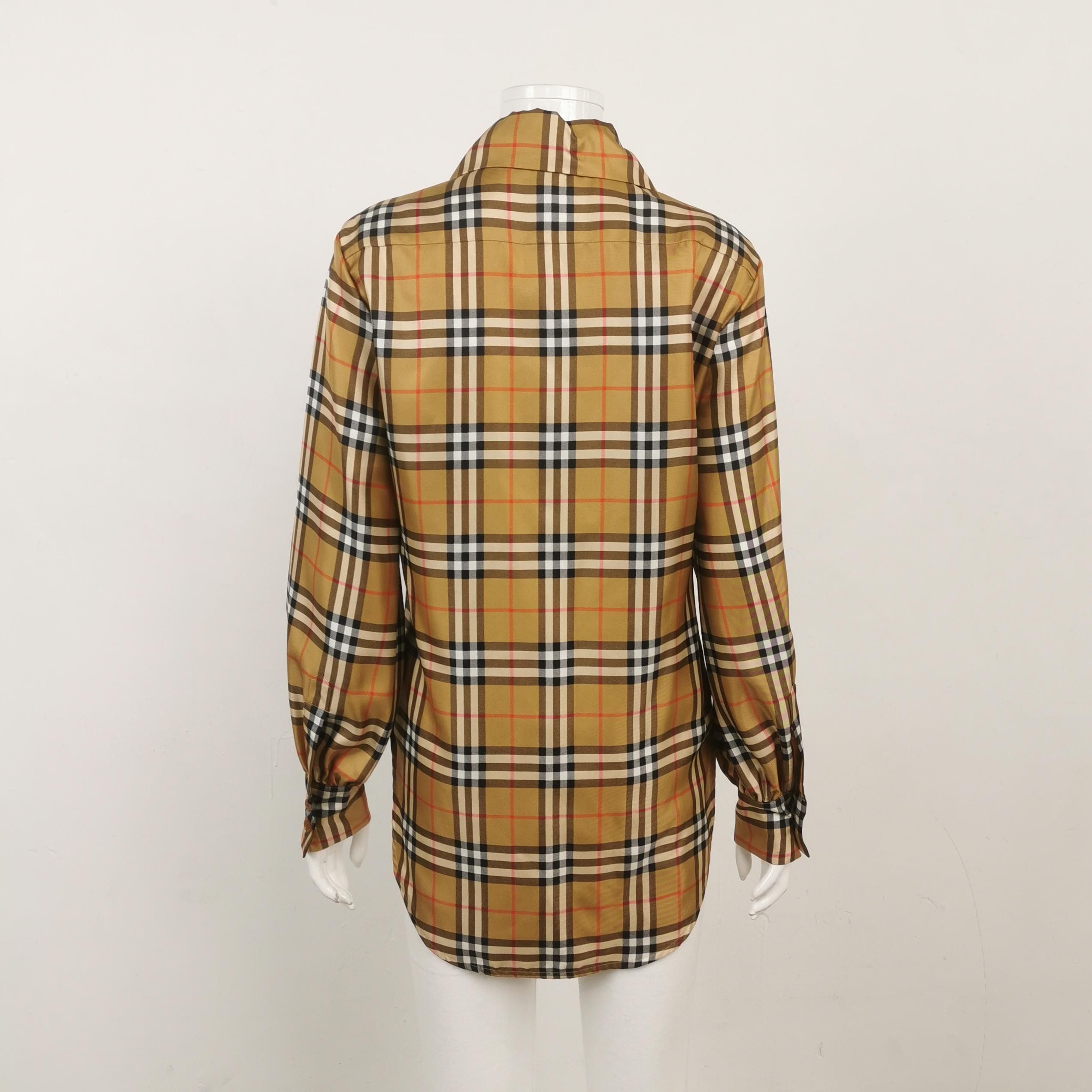 Burberry Burberry Women m Button Ups Size M / US 6-8 / IT 42-44 - 2 Thumbnail