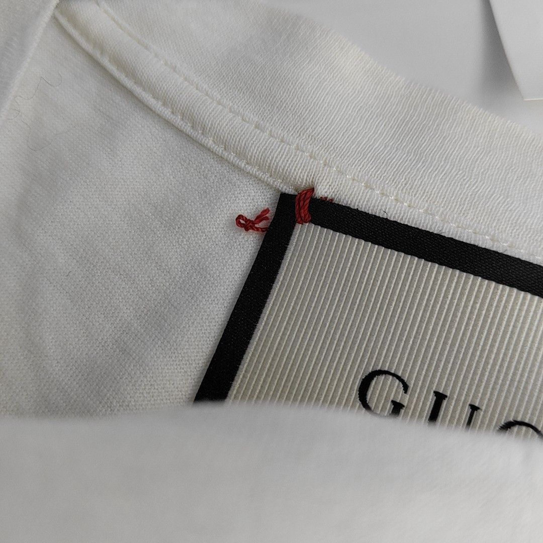 Gucci Gucci Logo Floral Embroidery T-Shirt US XS Size US XS / EU 42 / 0 - 6 Thumbnail